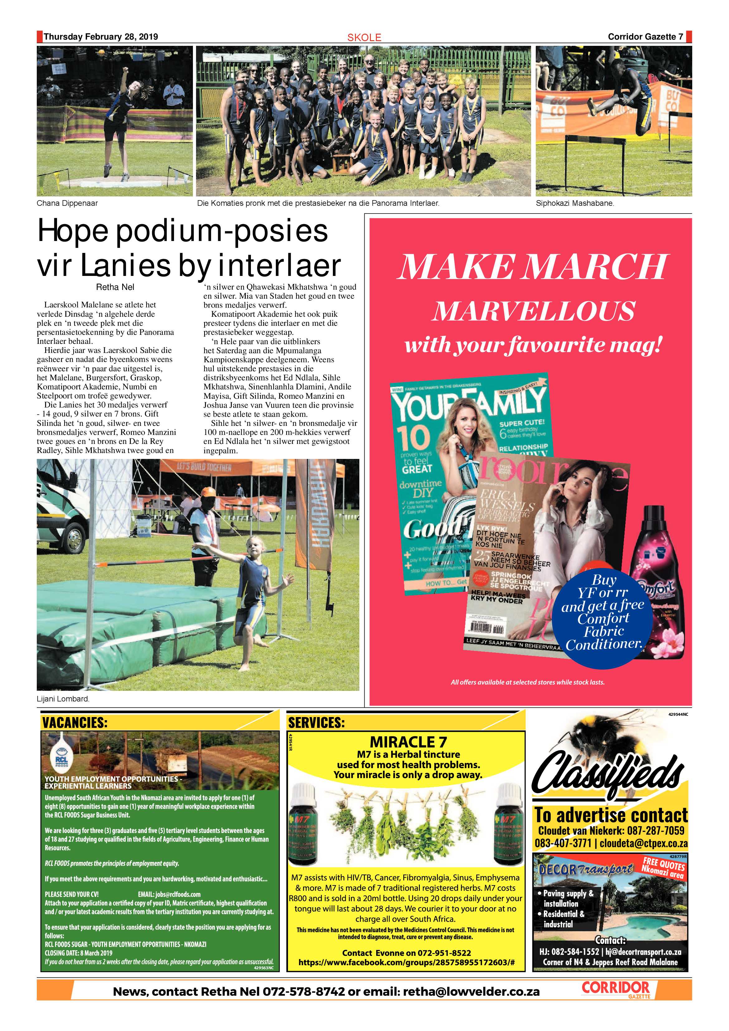 Corridor Gazette 28 February 2019 page 7