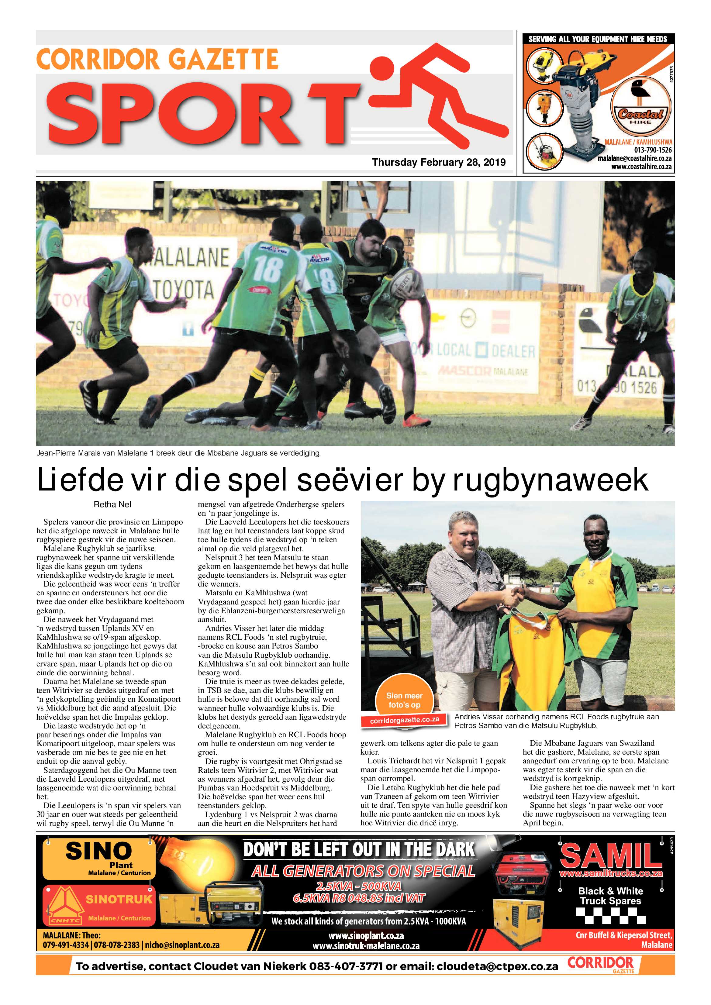 Corridor Gazette 28 February 2019 page 8