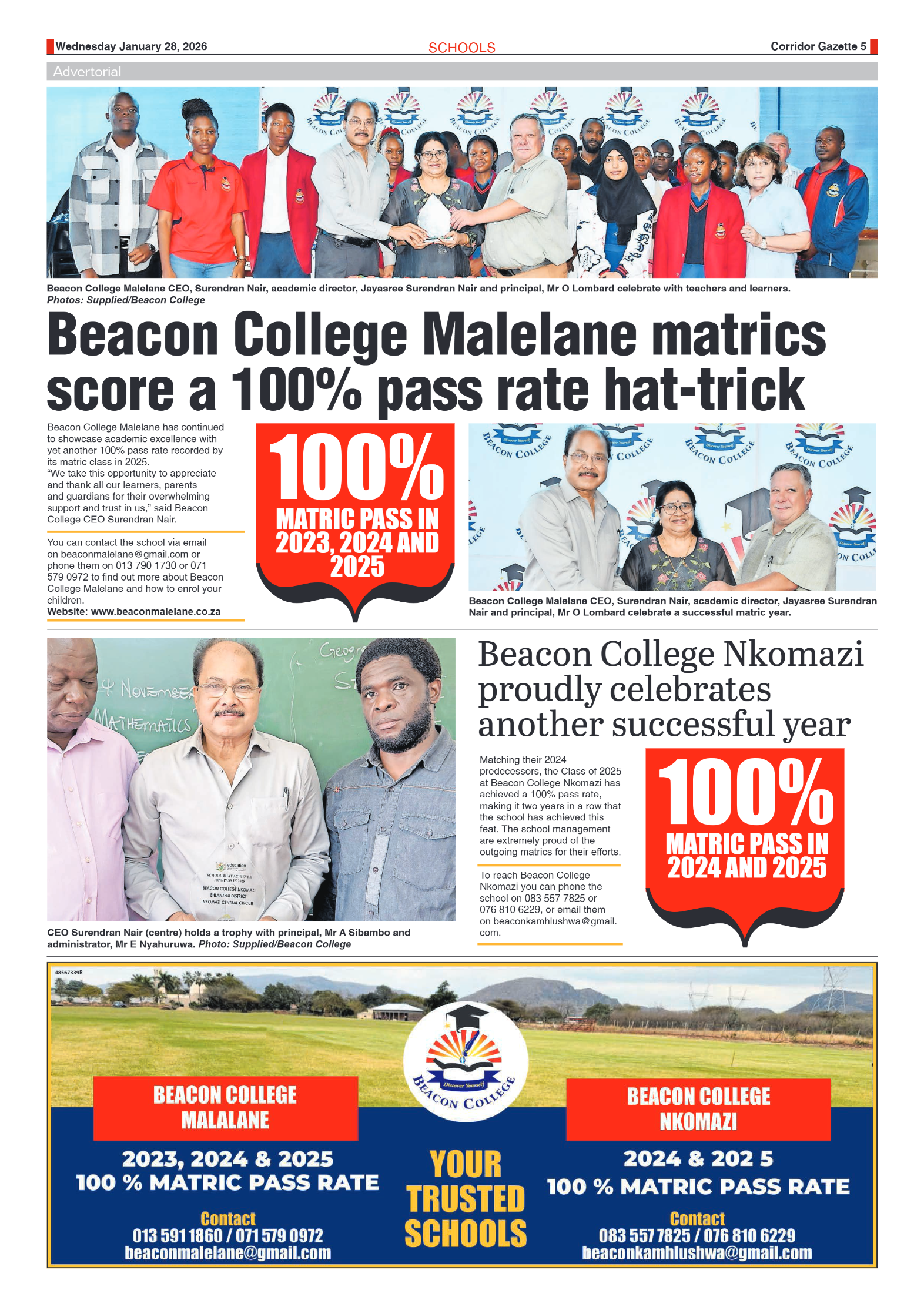 Corridor Gazette 28 January 2026 page 5