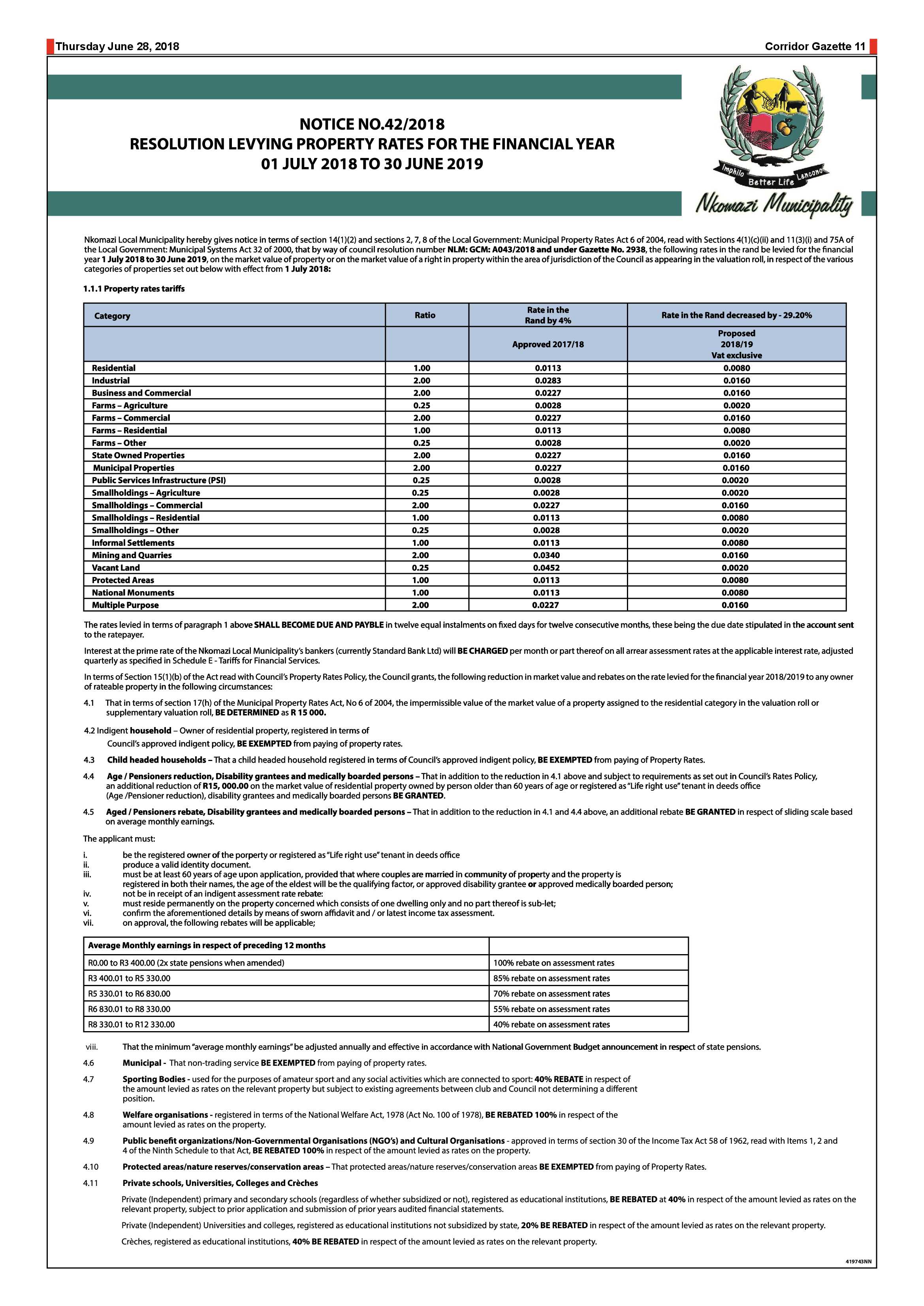 Corridor Gazette 28 June 2018 page 11