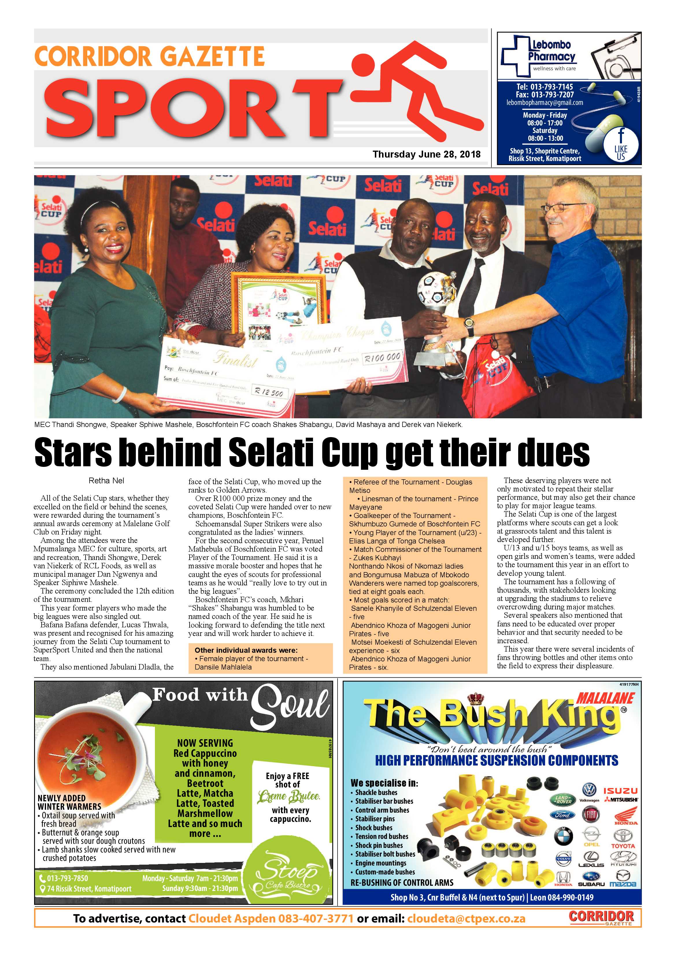 Corridor Gazette 28 June 2018 page 20
