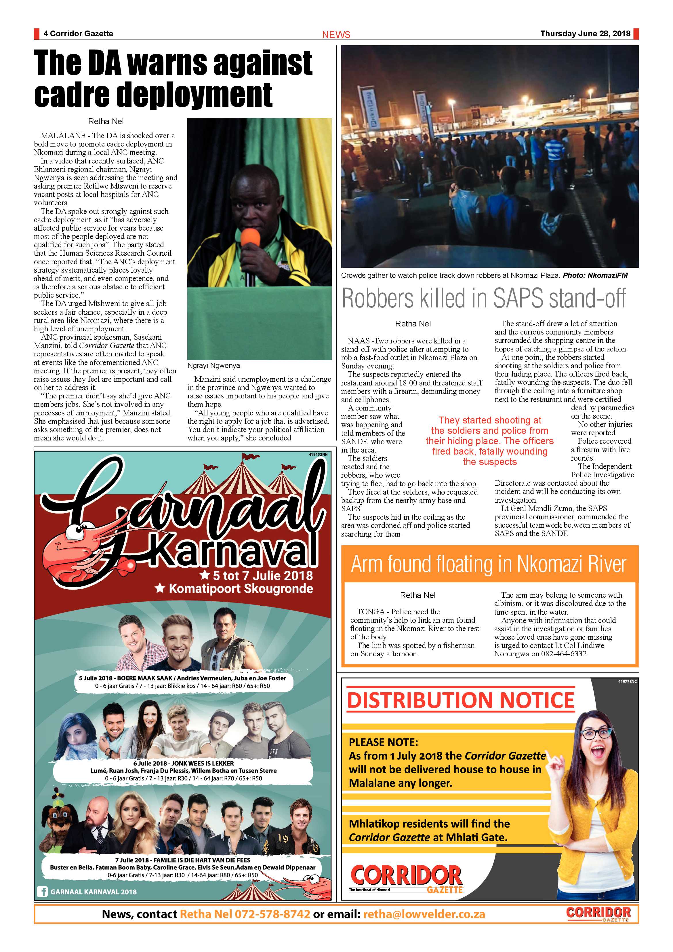Corridor Gazette 28 June 2018 page 4