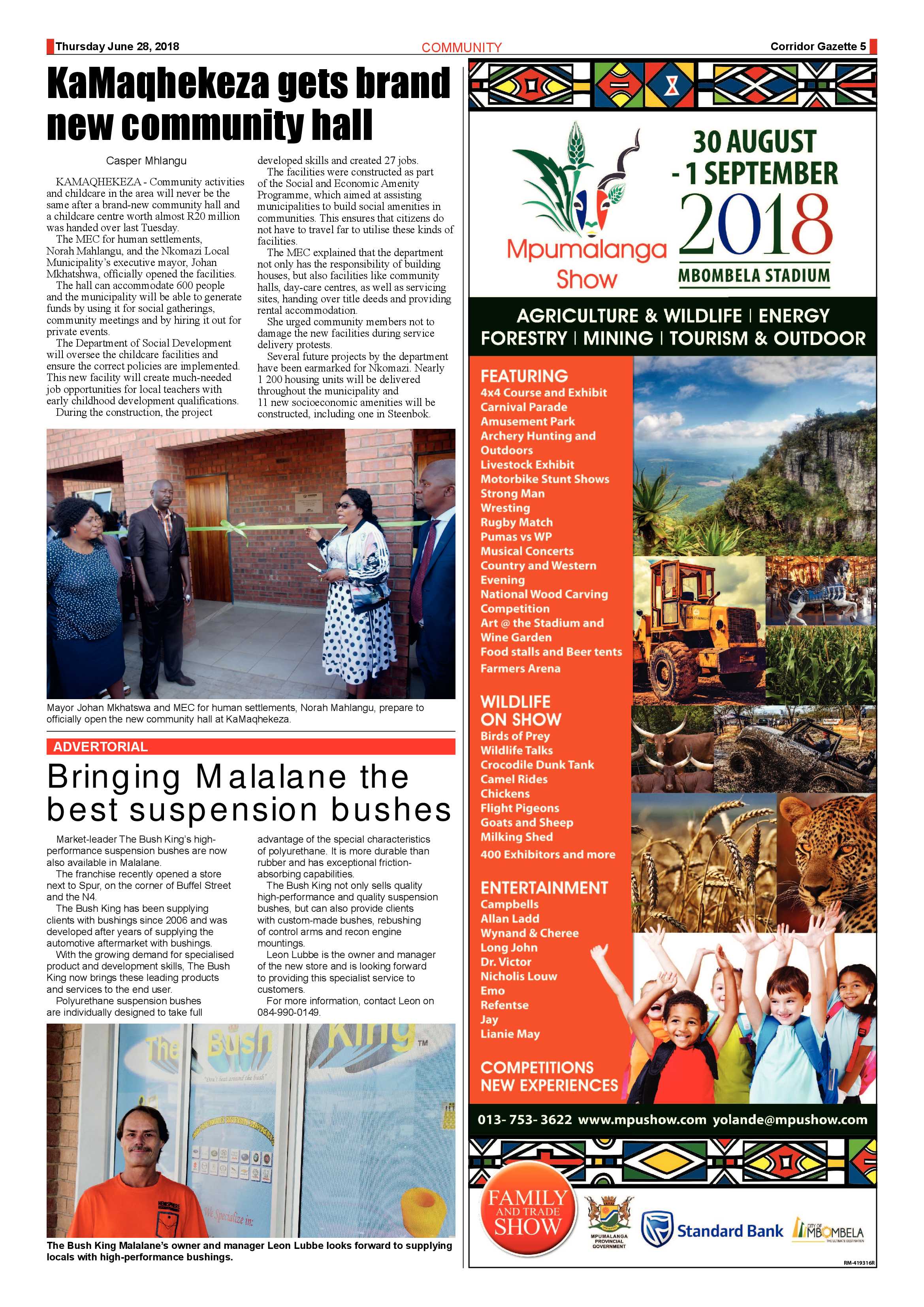Corridor Gazette 28 June 2018 page 5