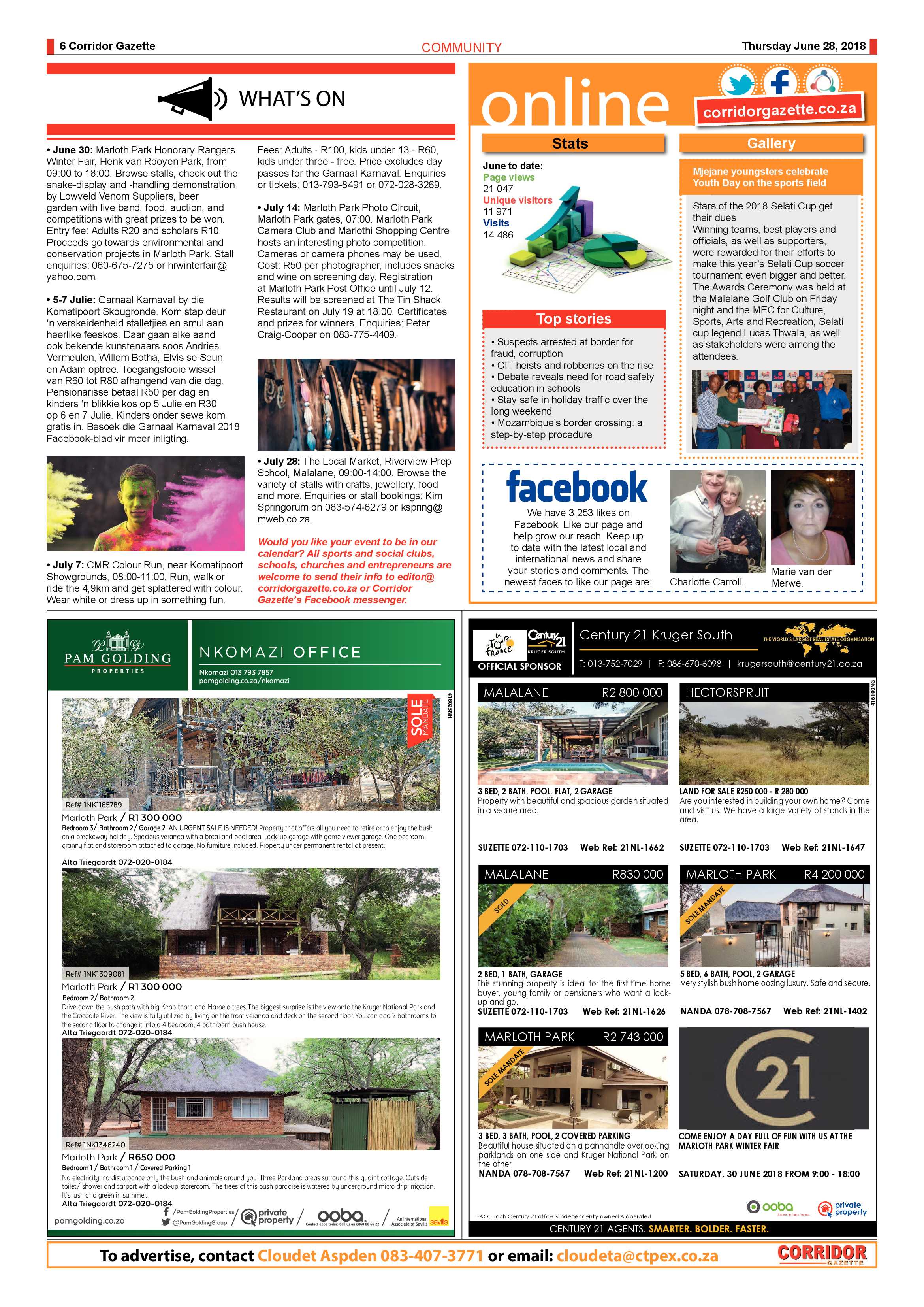 Corridor Gazette 28 June 2018 page 6