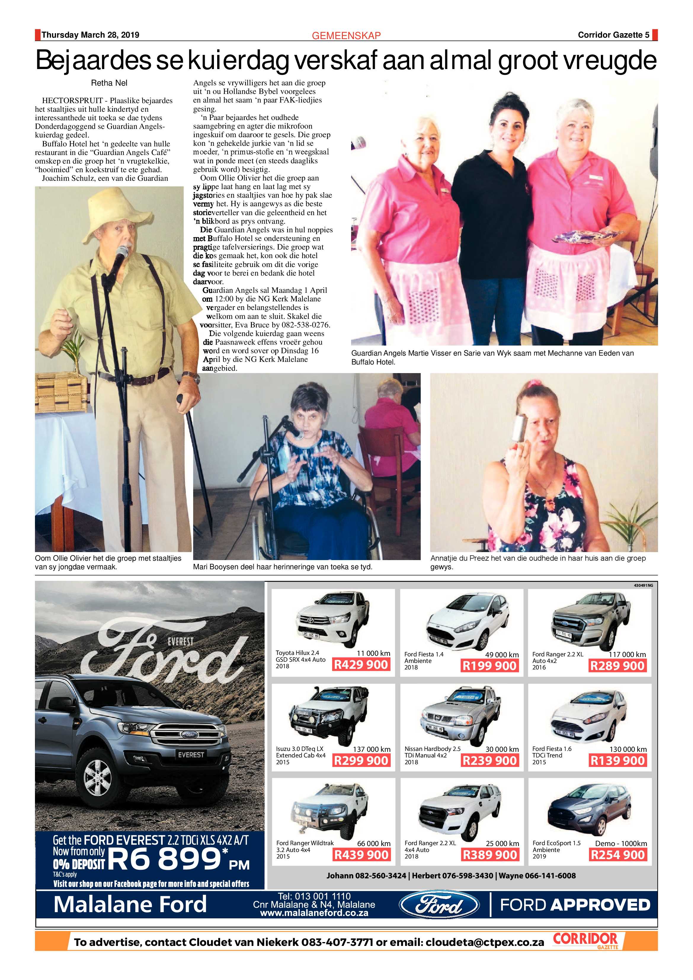 Corridor Gazette 28 March 2019 page 5