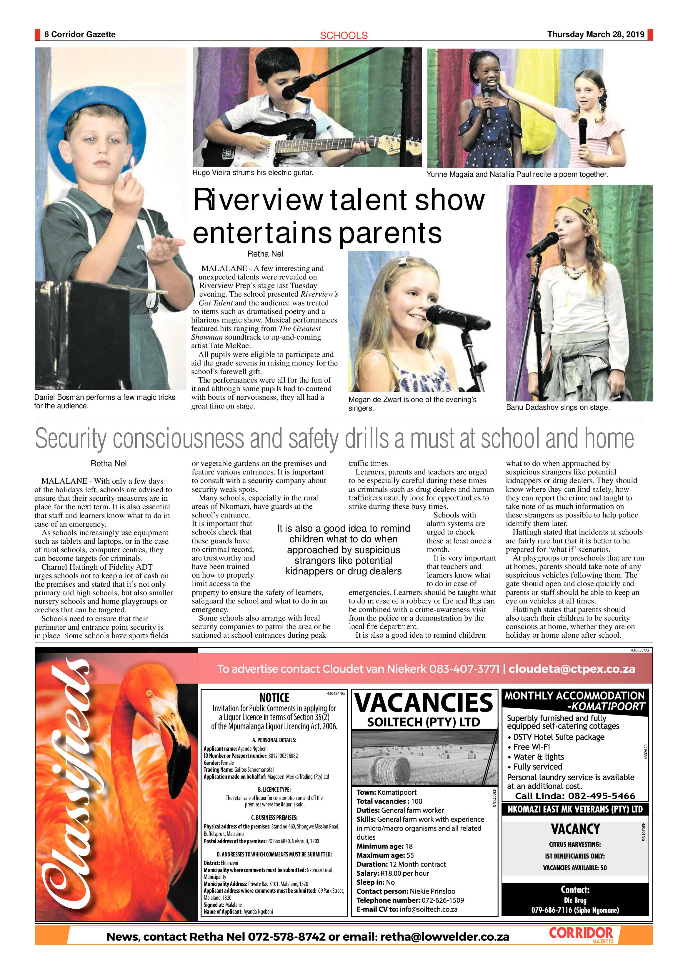Corridor Gazette 28 March 2019 page 6