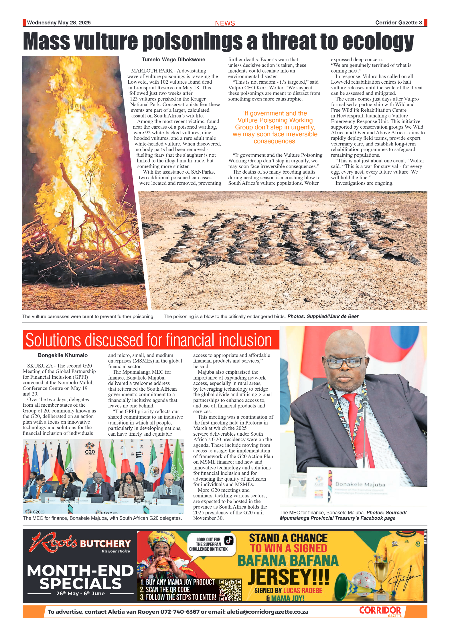 Corridor Gazette 28 May 2025 page 3