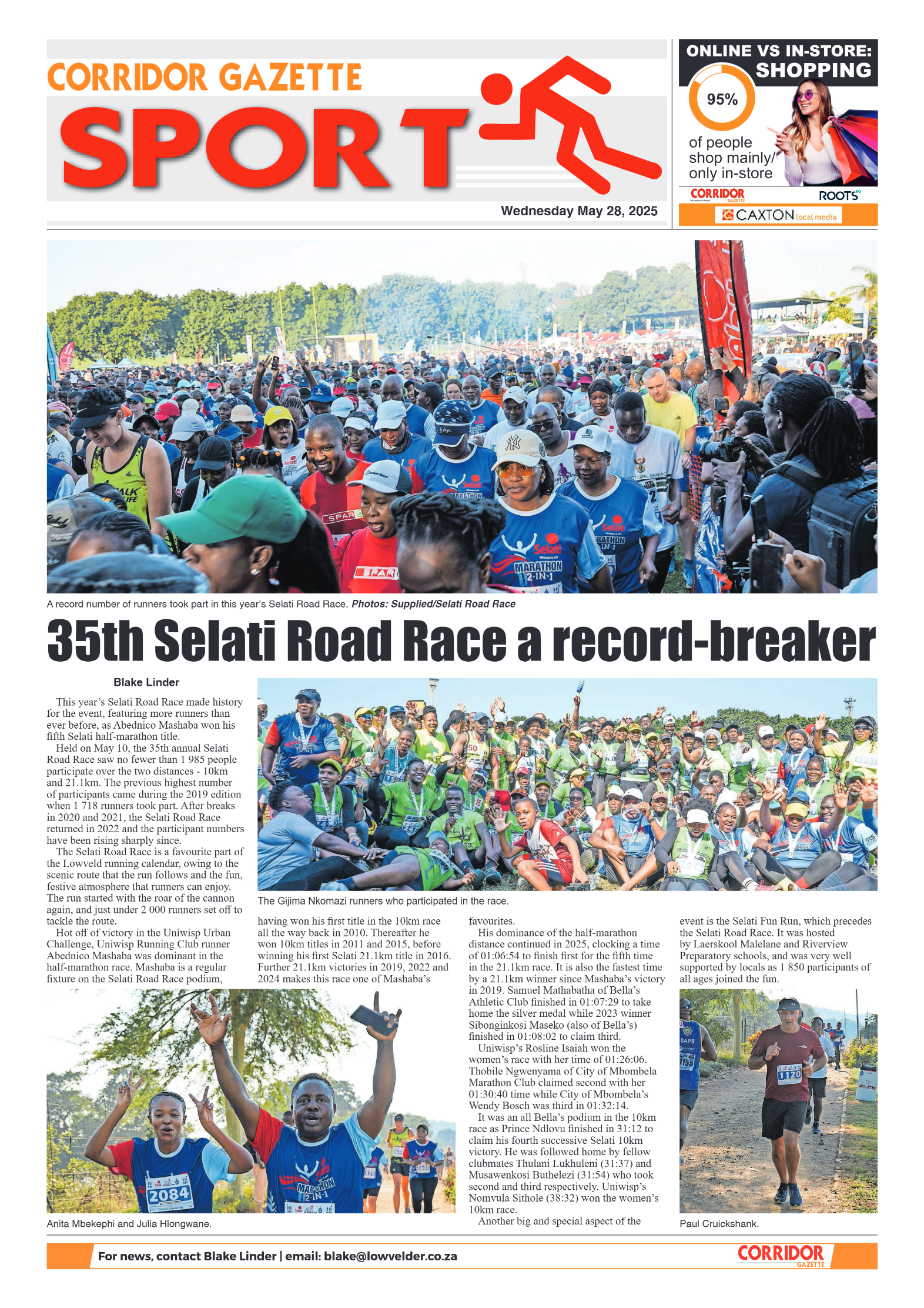 Corridor Gazette 28 May 2025 page 8