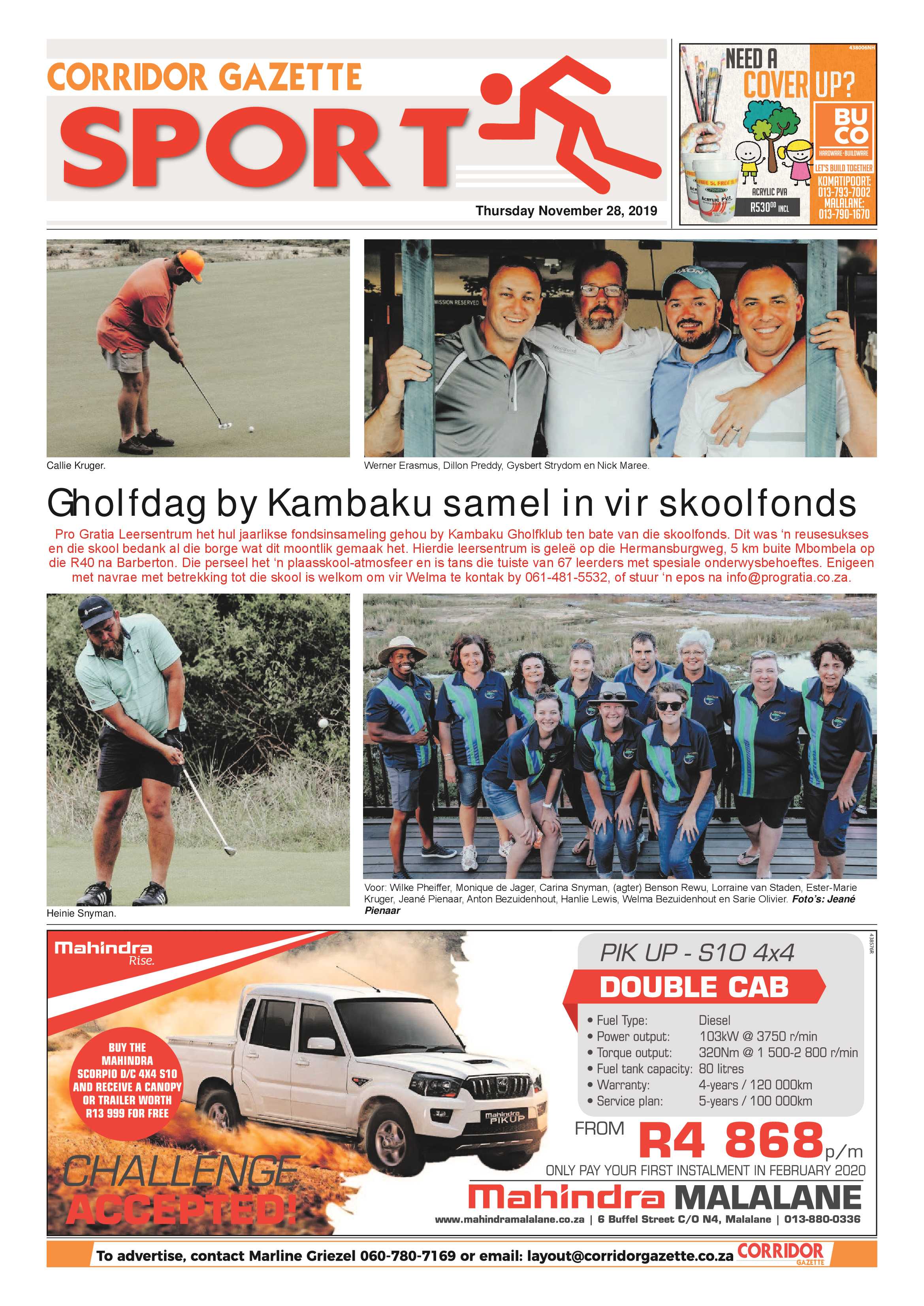 Corridor Gazette 28 November 2019 page 12