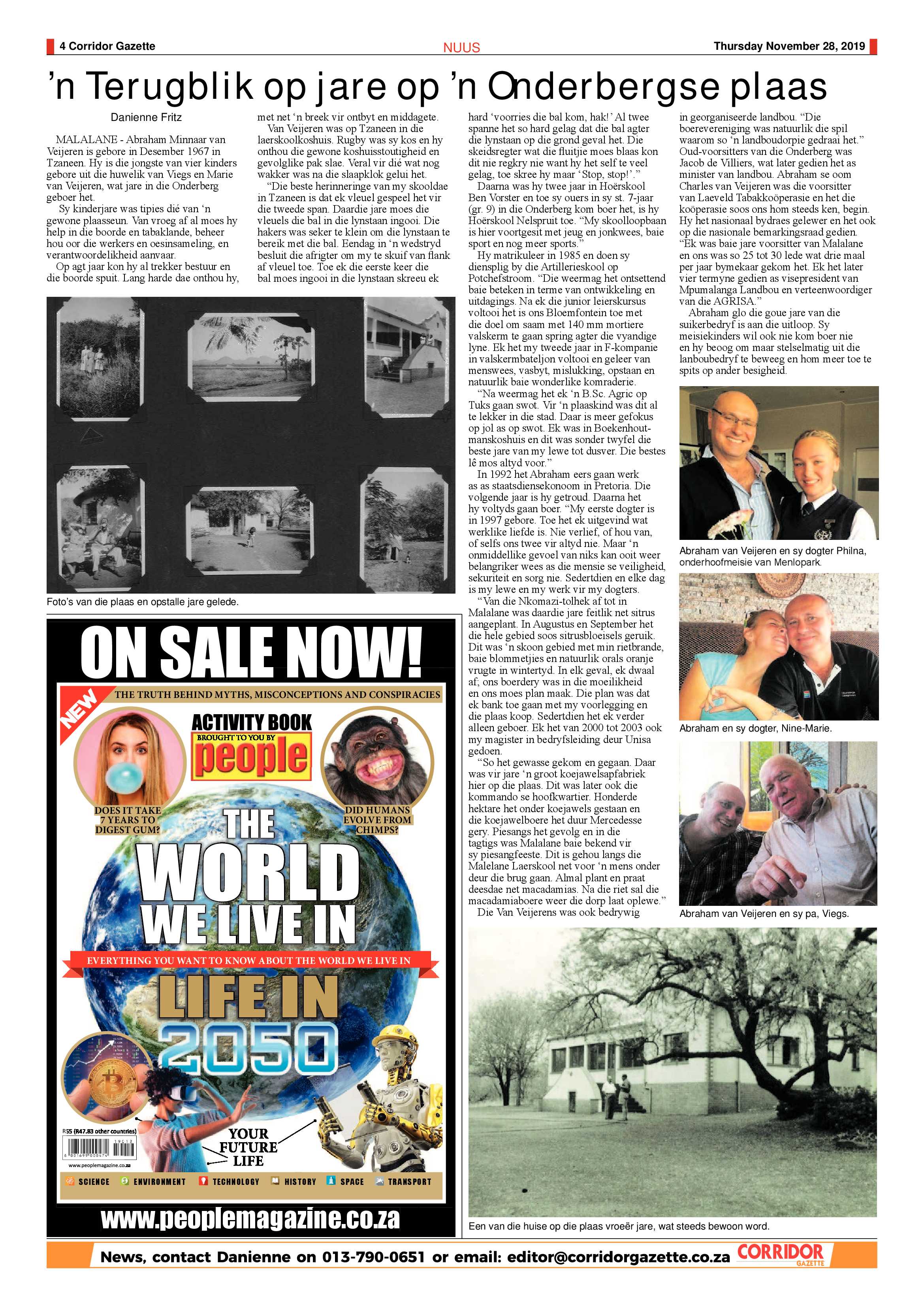 Corridor Gazette 28 November 2019 page 4