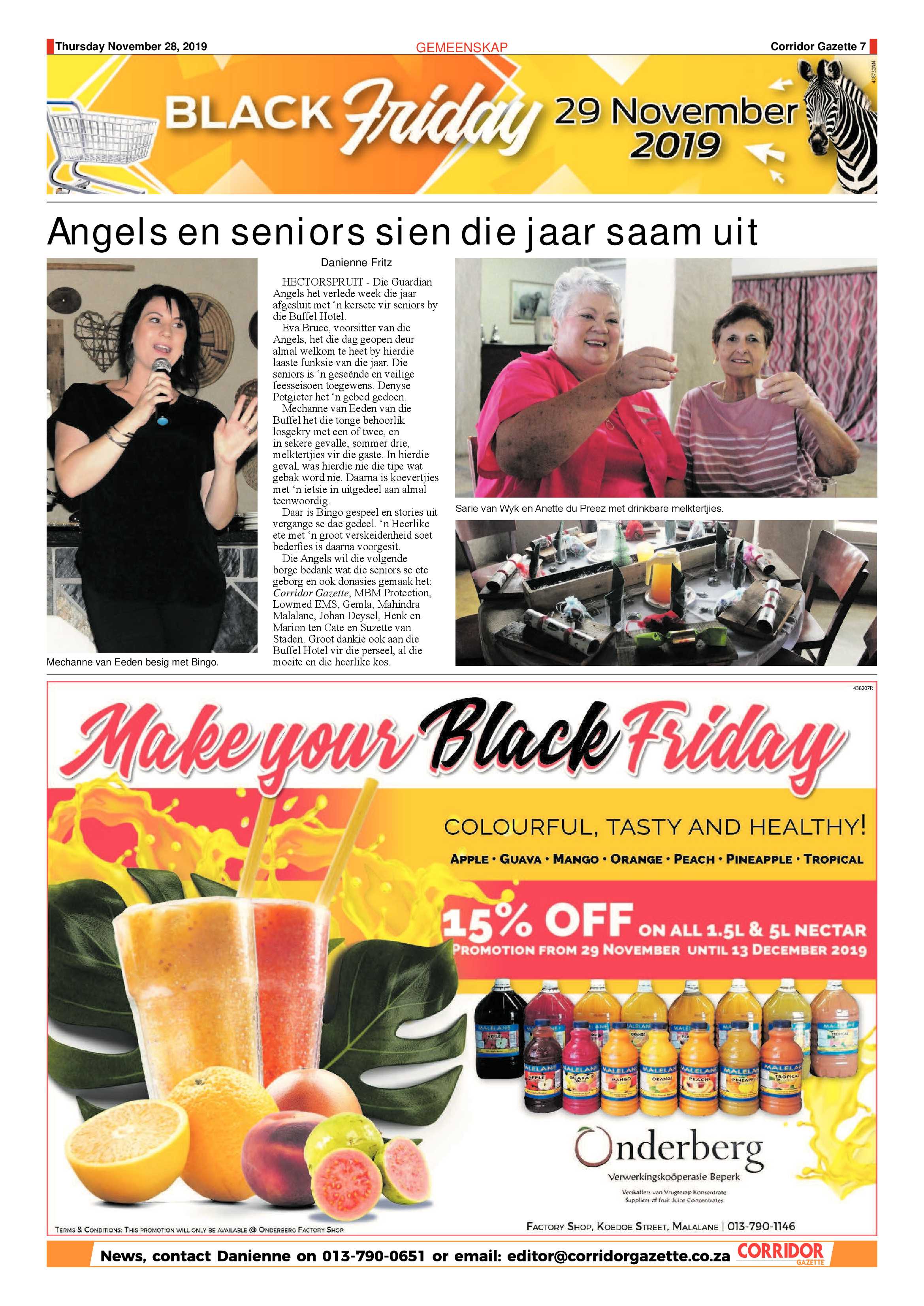 Corridor Gazette 28 November 2019 page 7