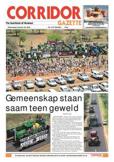 Corridor Gazette 28 October 2020