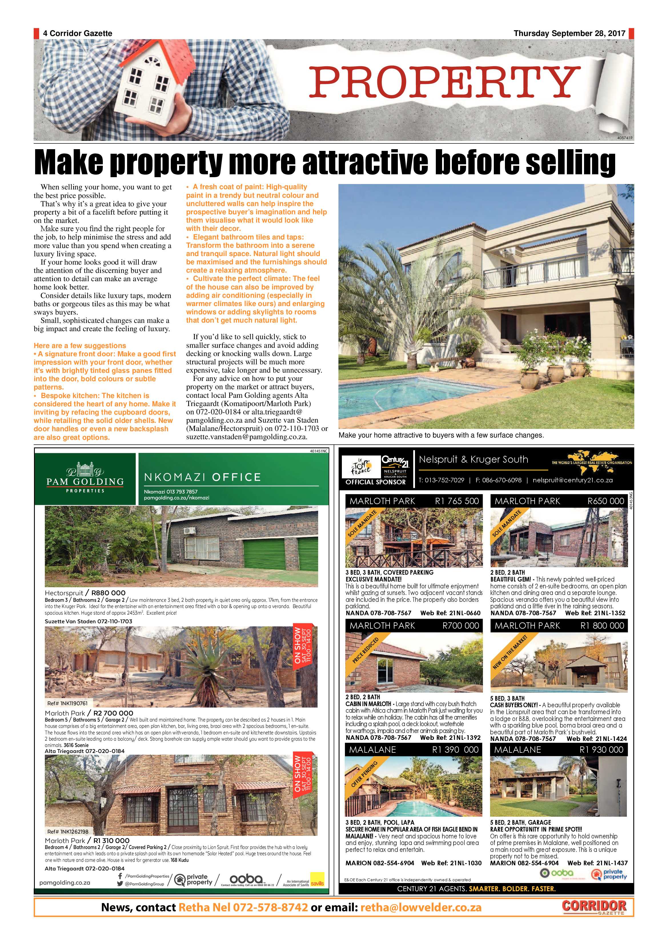 Corridor Gazette 28 September 2017 page 4