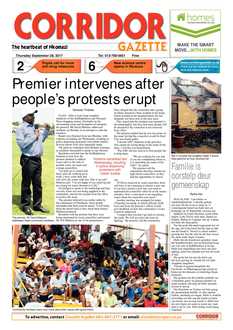 Corridor Gazette 28 September 2017