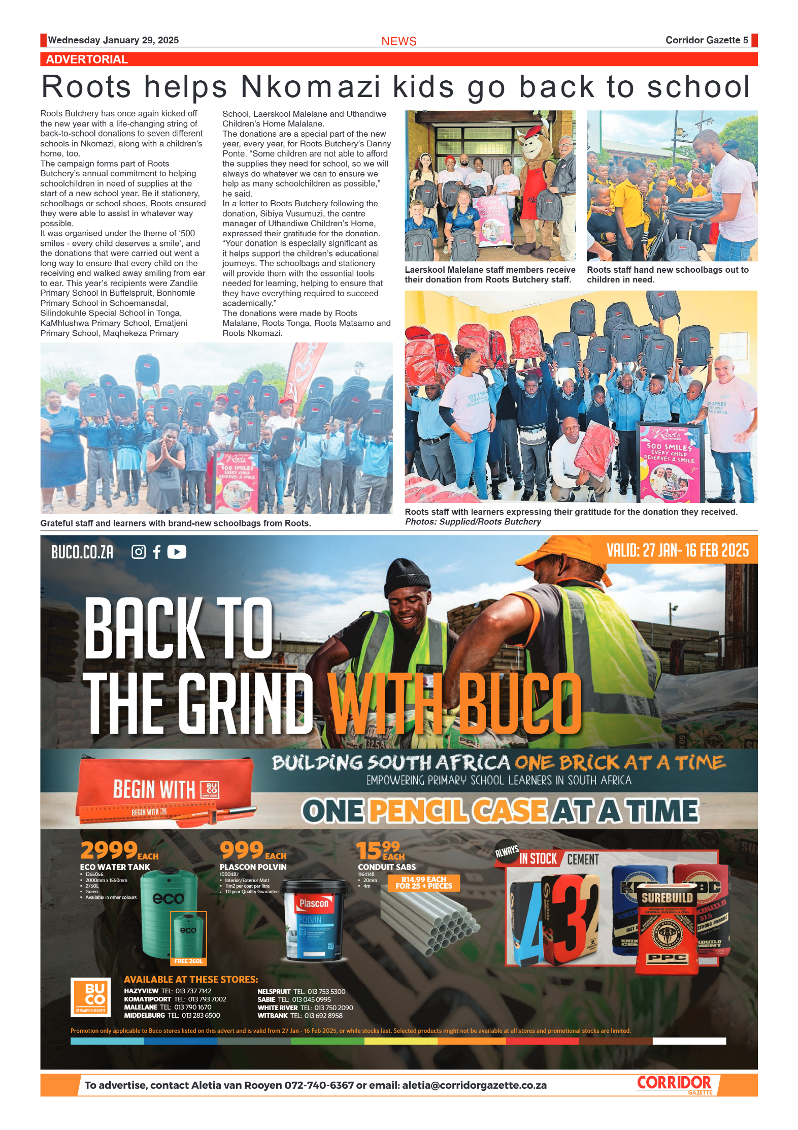 Corridor Gazette 29 January 2025 page 5