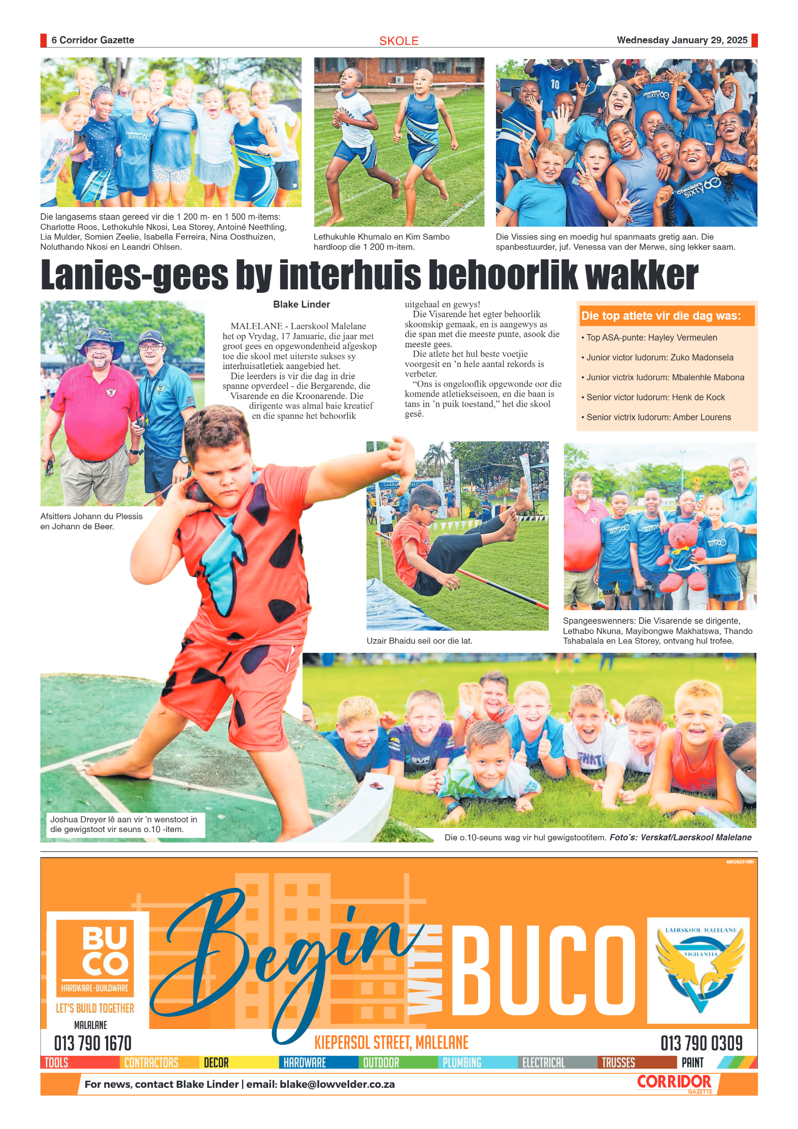 Corridor Gazette 29 January 2025 page 6