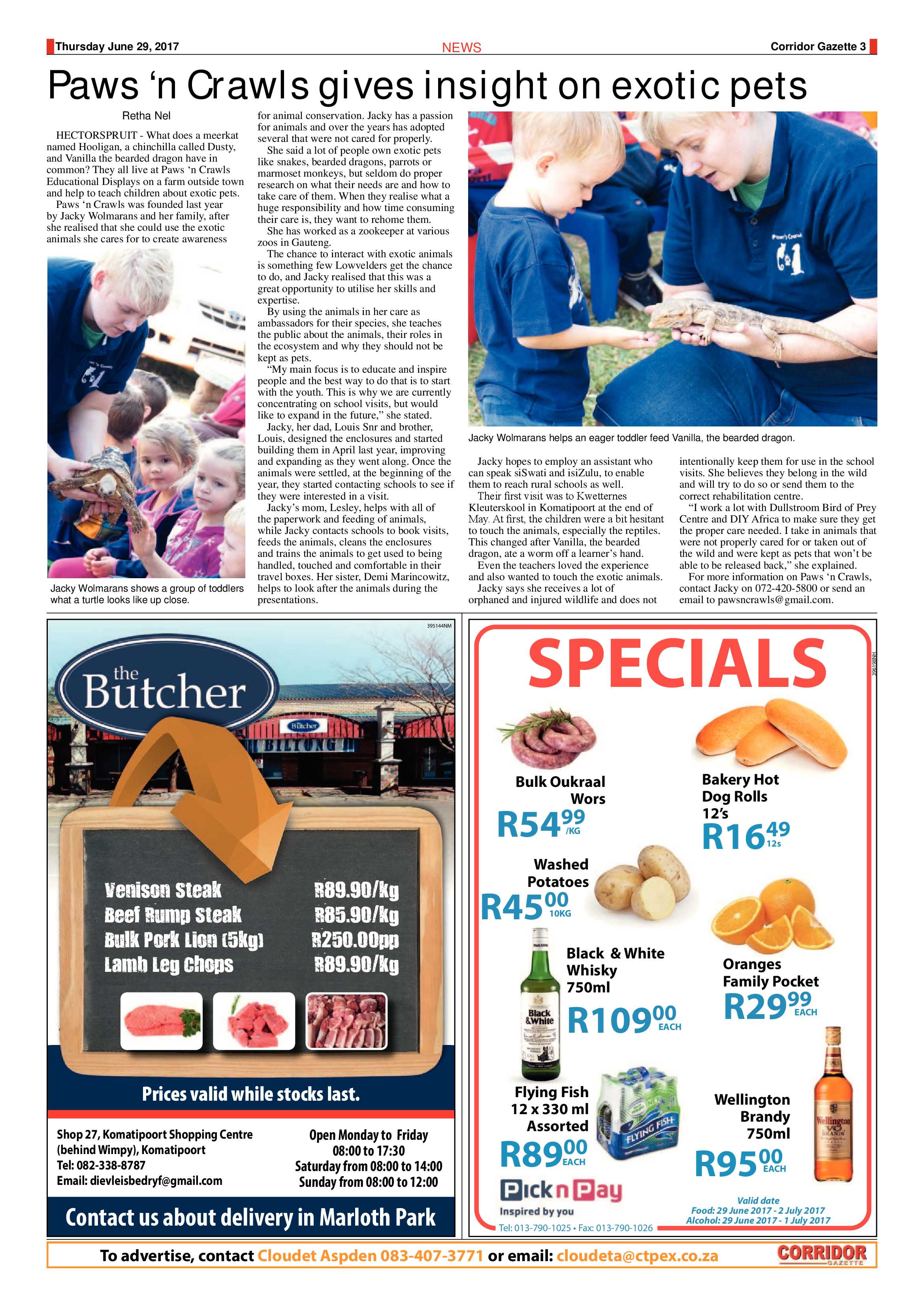 Corridor Gazette 29 June 2017 page 3