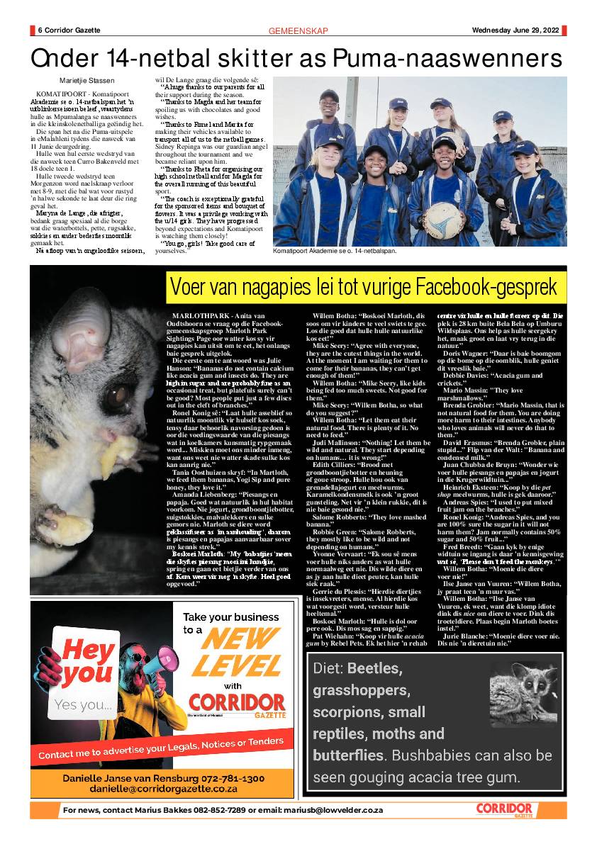 Corridor Gazette 29 June 2022 page 6