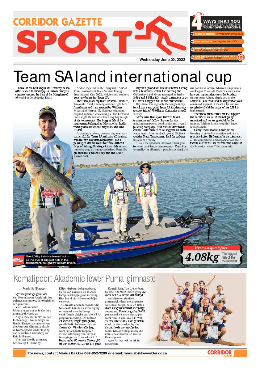 Corridor Gazette 29 June 2022 page 8