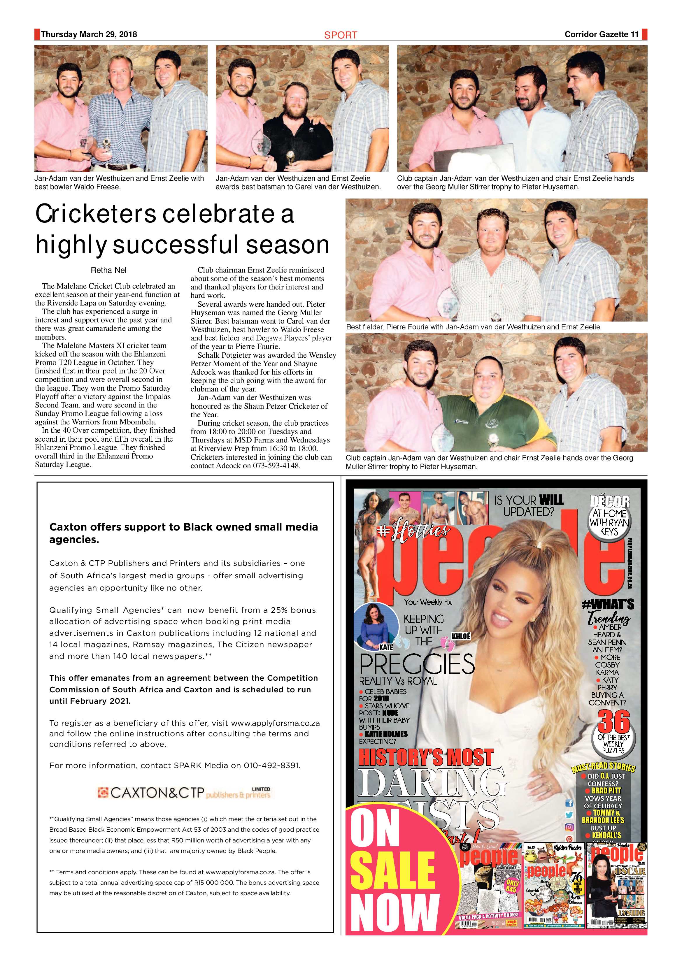 Corridor Gazette 29 March 2018 page 11