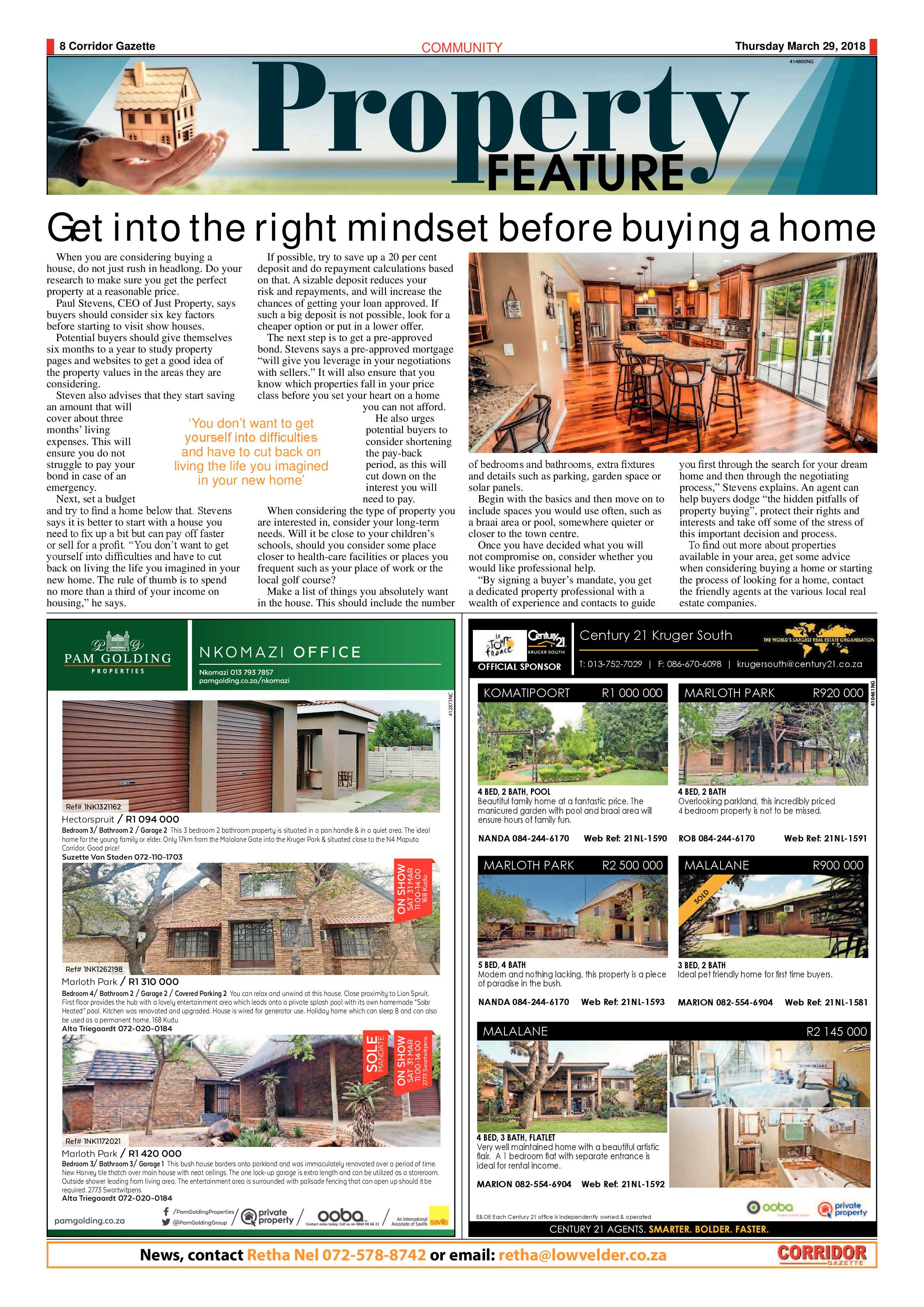 Corridor Gazette 29 March 2018 page 8