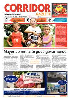 Corridor Gazette 29 March 2018