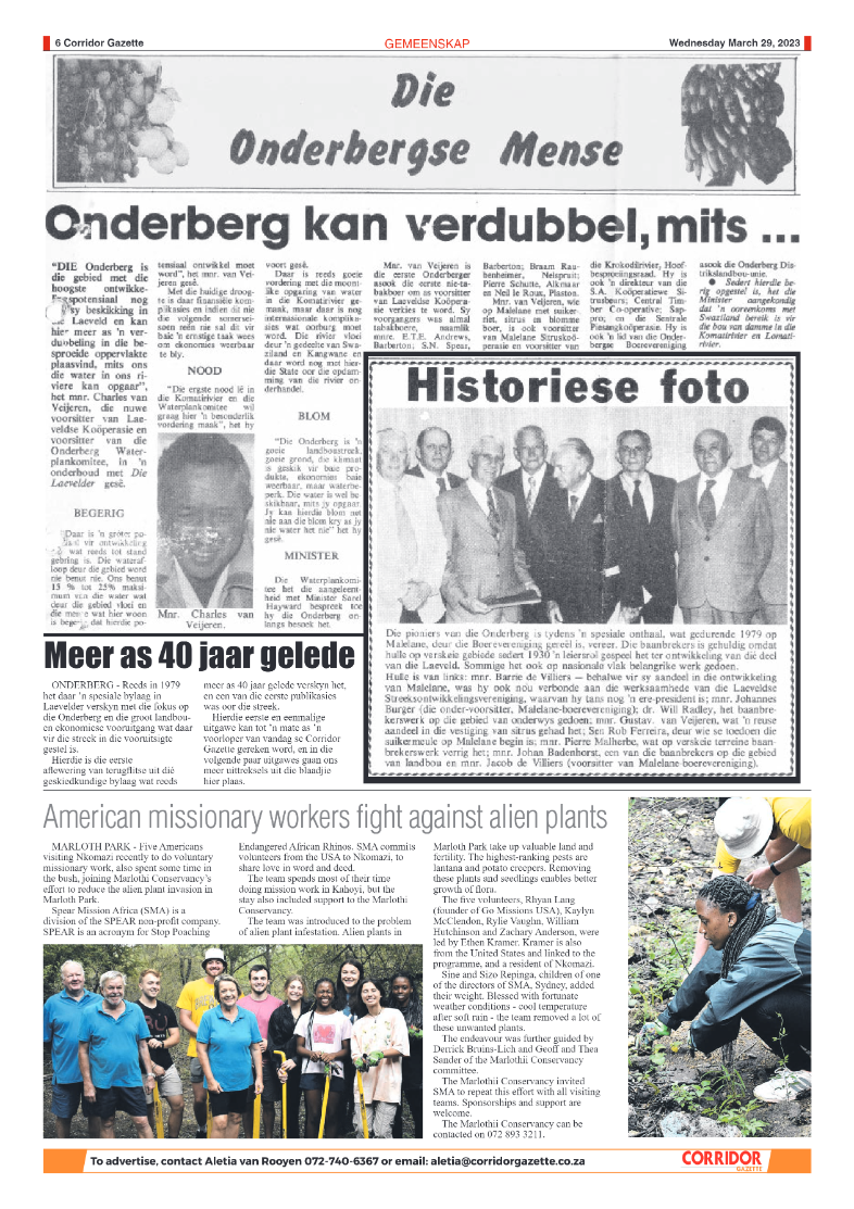 Corridor Gazette 29 March 2023 page 6