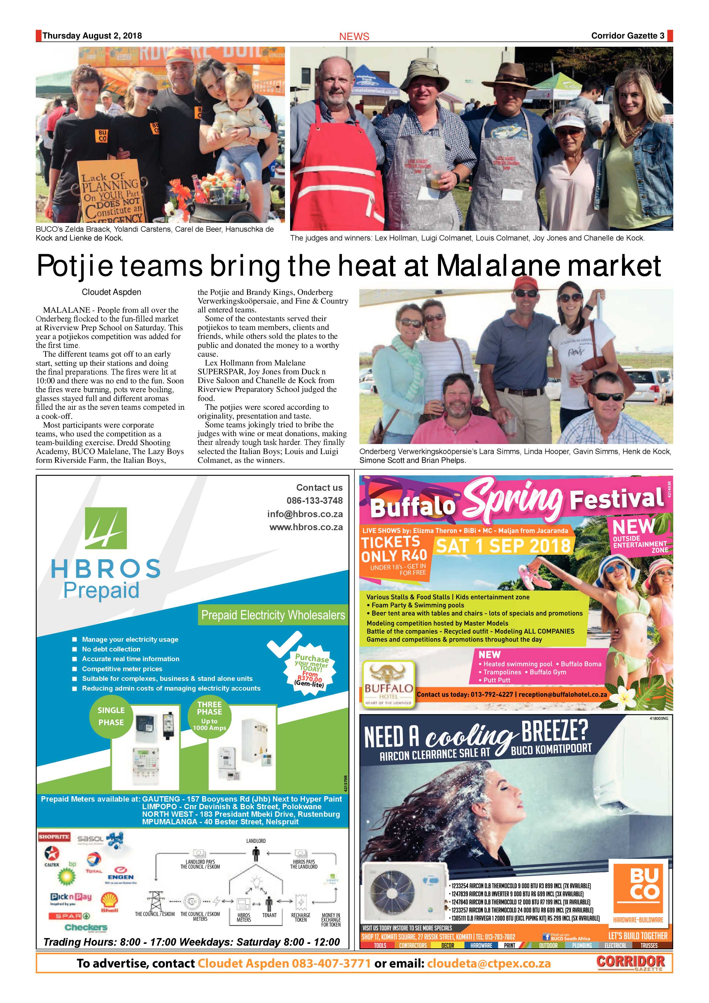 Corridor Gazette 2 August 2018 page 3