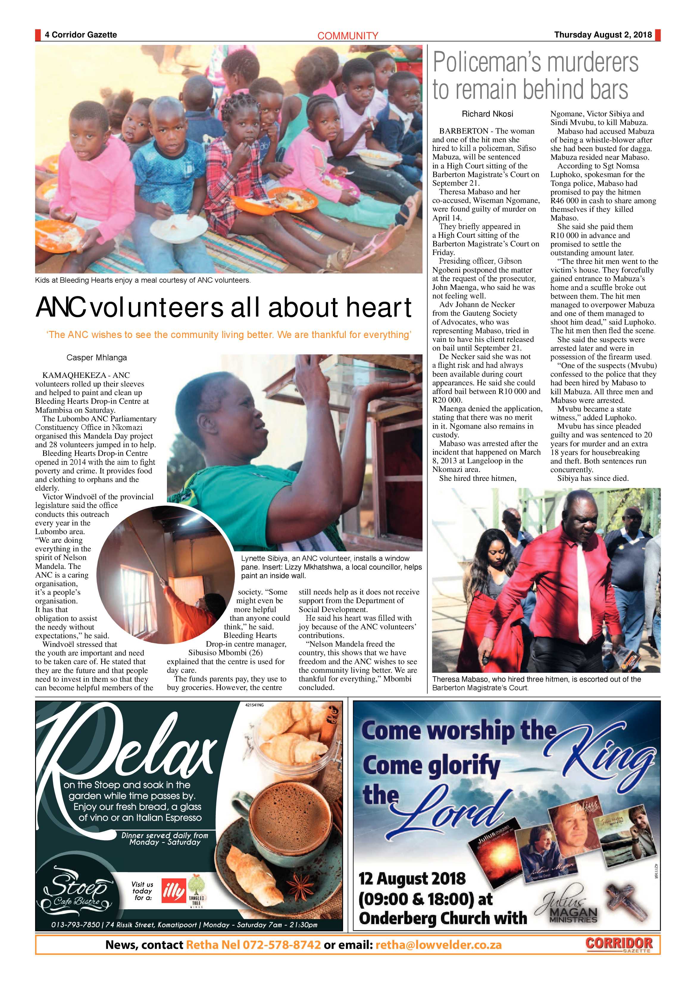 Corridor Gazette 2 August 2018 page 4