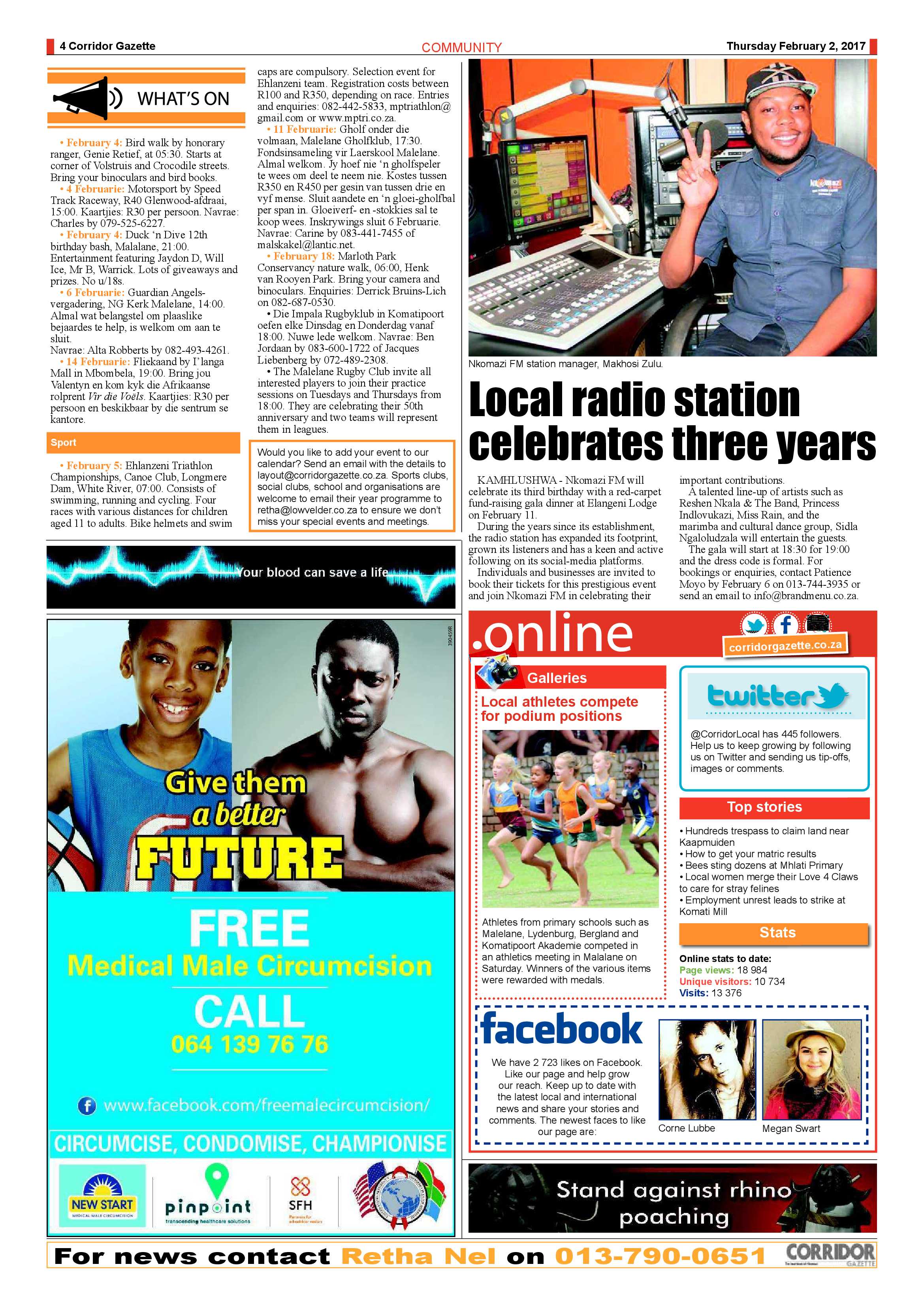 Corridor Gazette 2 February 2017 page 4