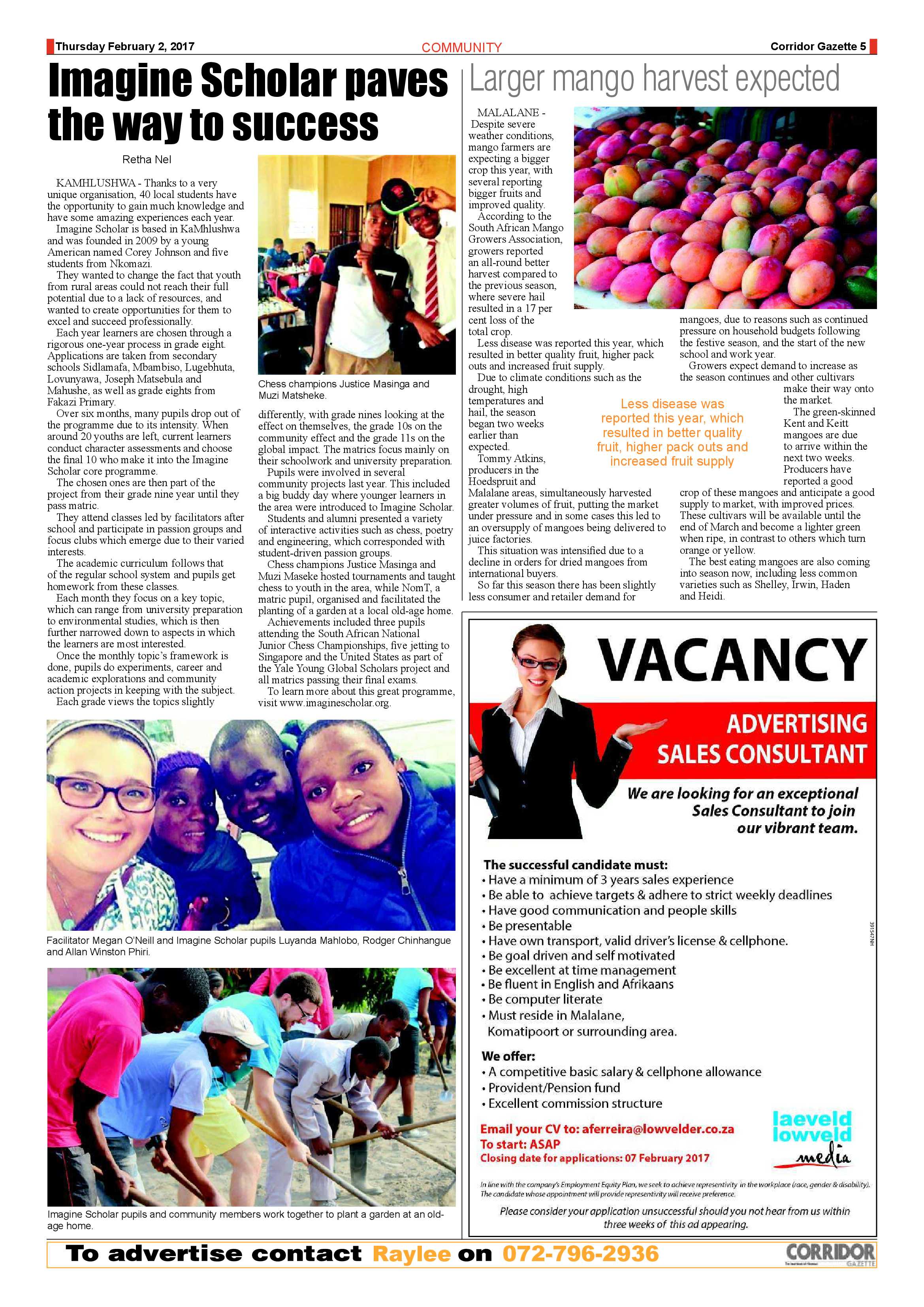 Corridor Gazette 2 February 2017 page 5