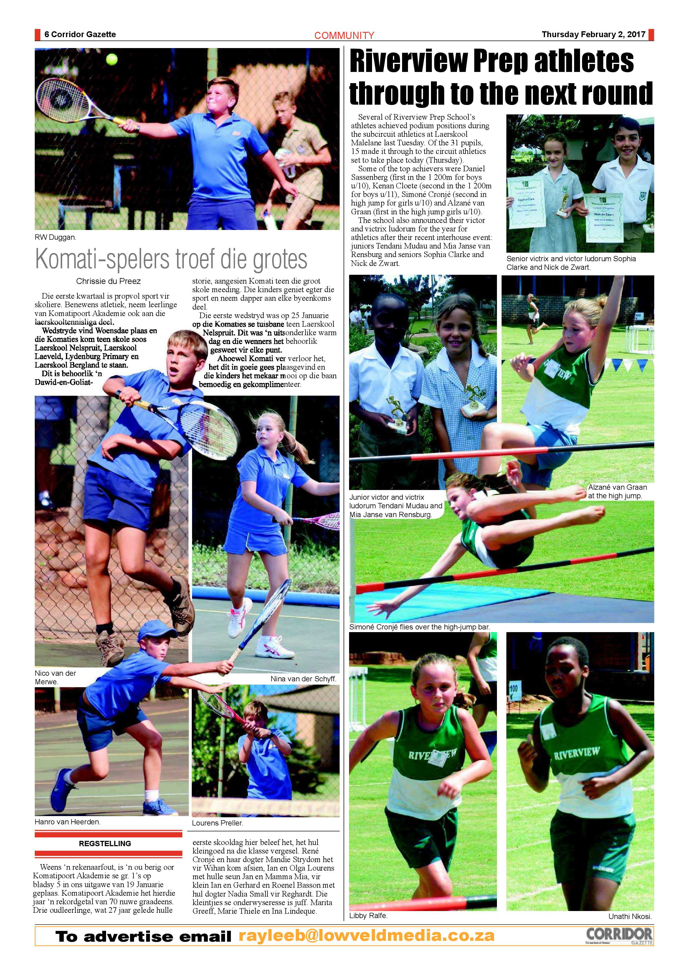 Corridor Gazette 2 February 2017 page 6