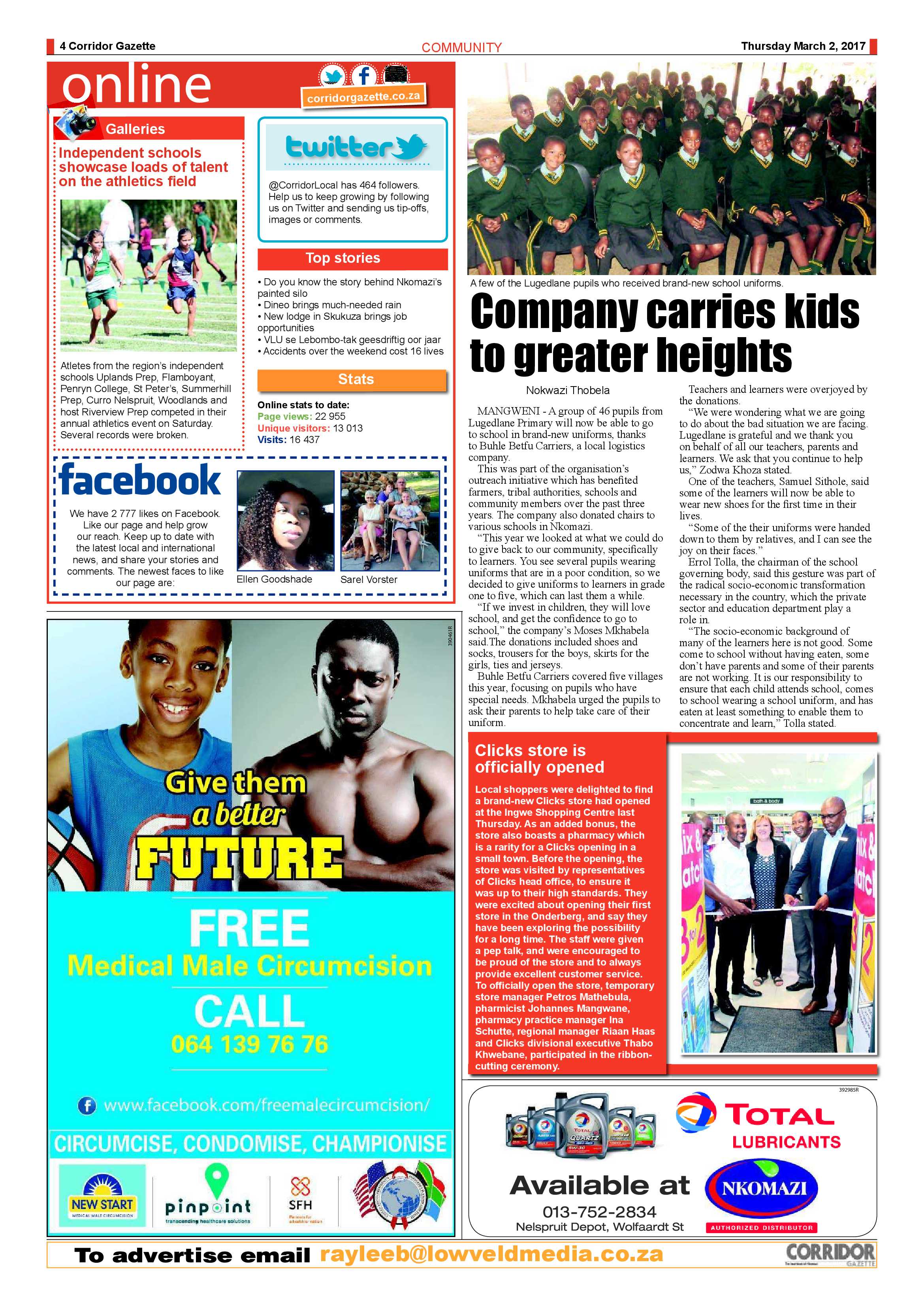 Corridor Gazette 2 March 2017 page 4
