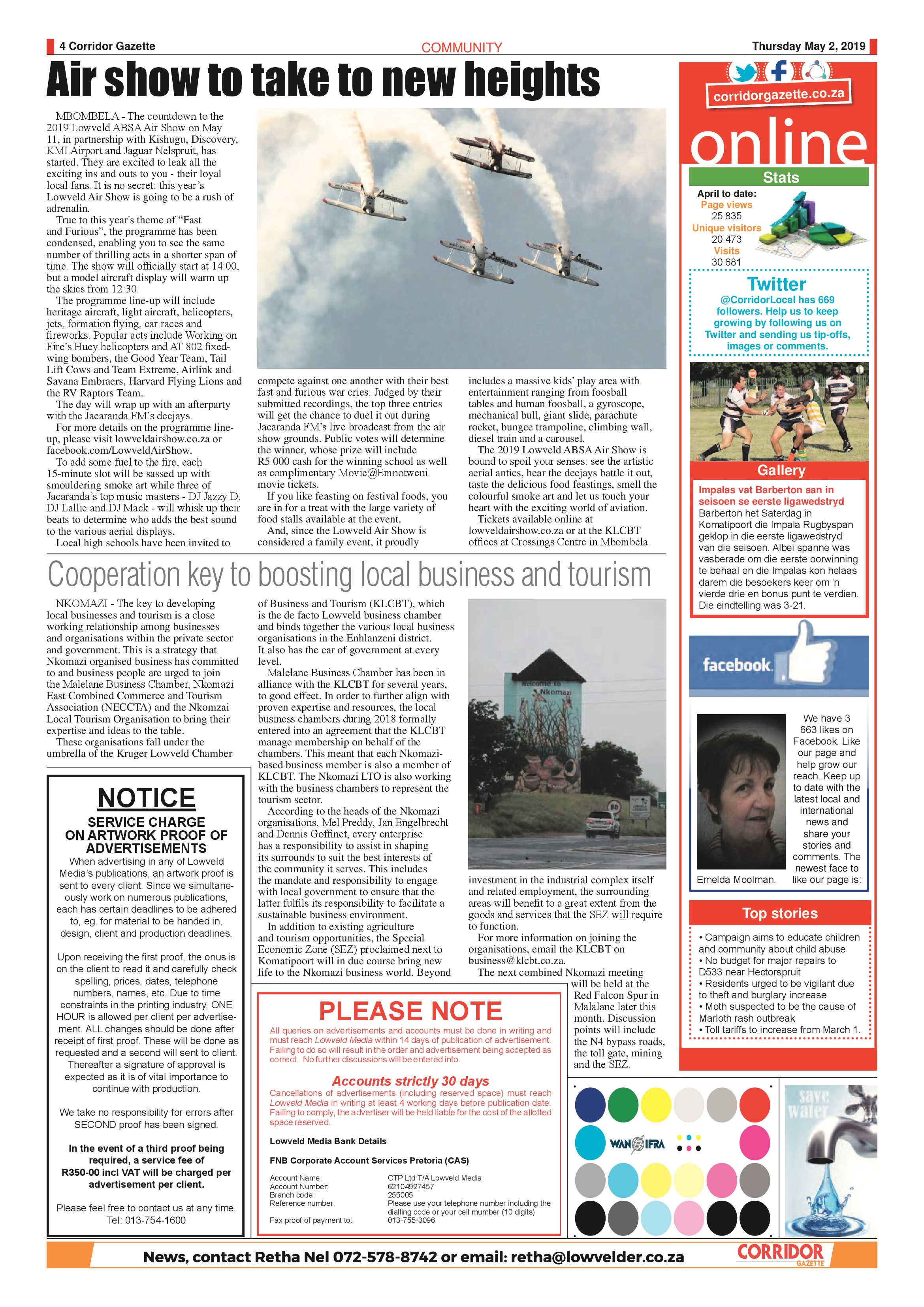Corridor Gazette 2 May 2019 page 4