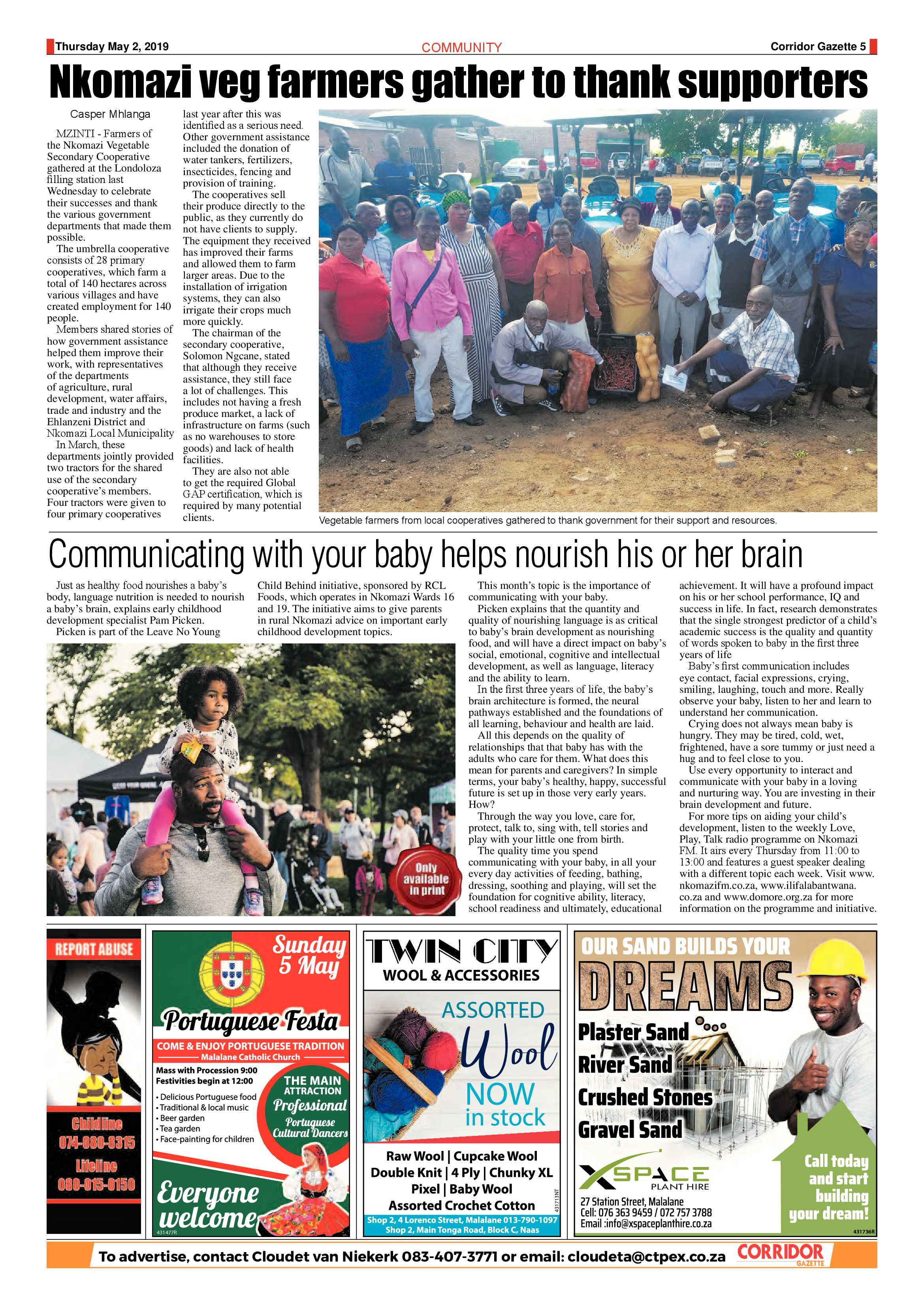 Corridor Gazette 2 May 2019 page 5