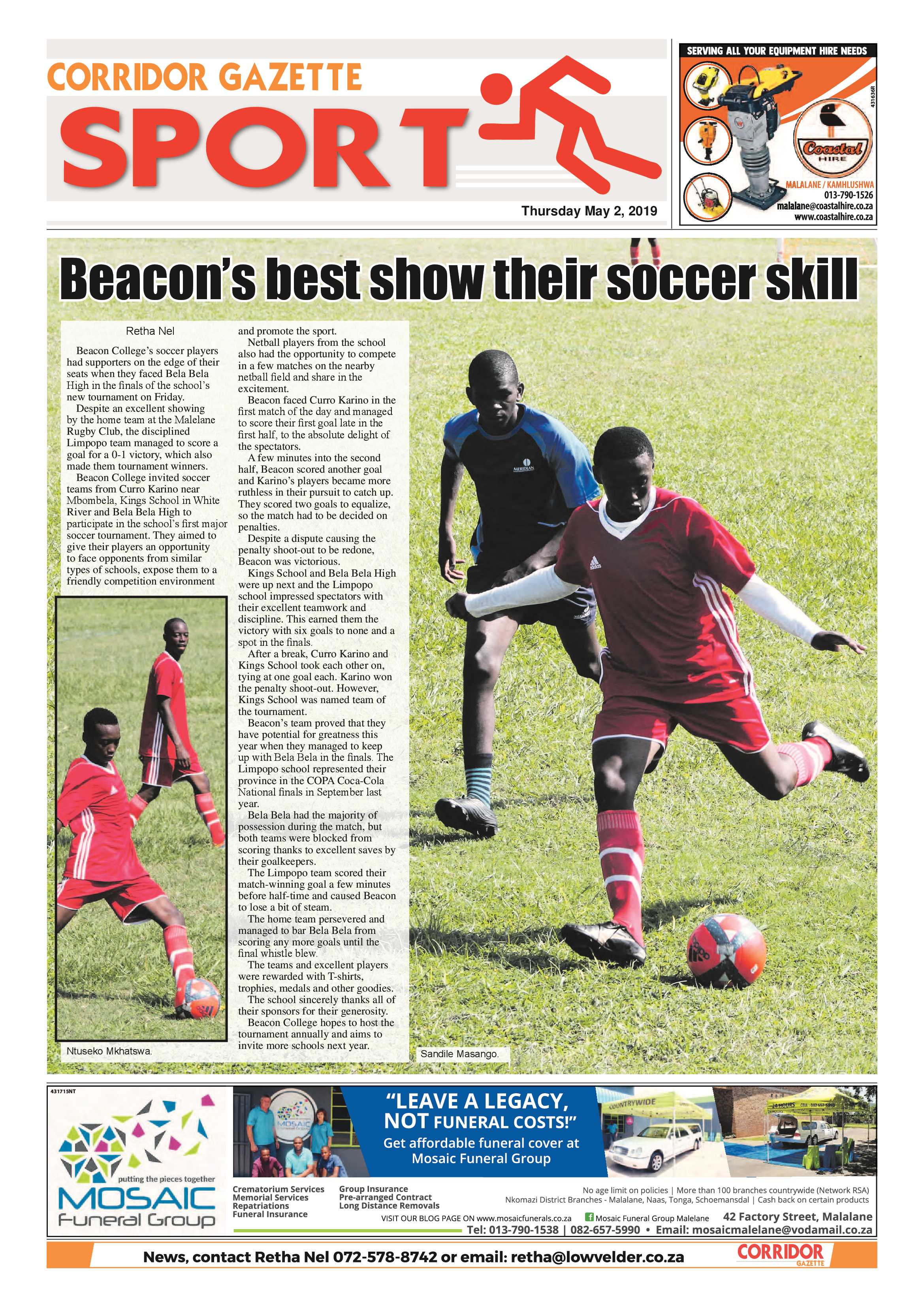 Corridor Gazette 2 May 2019 page 8