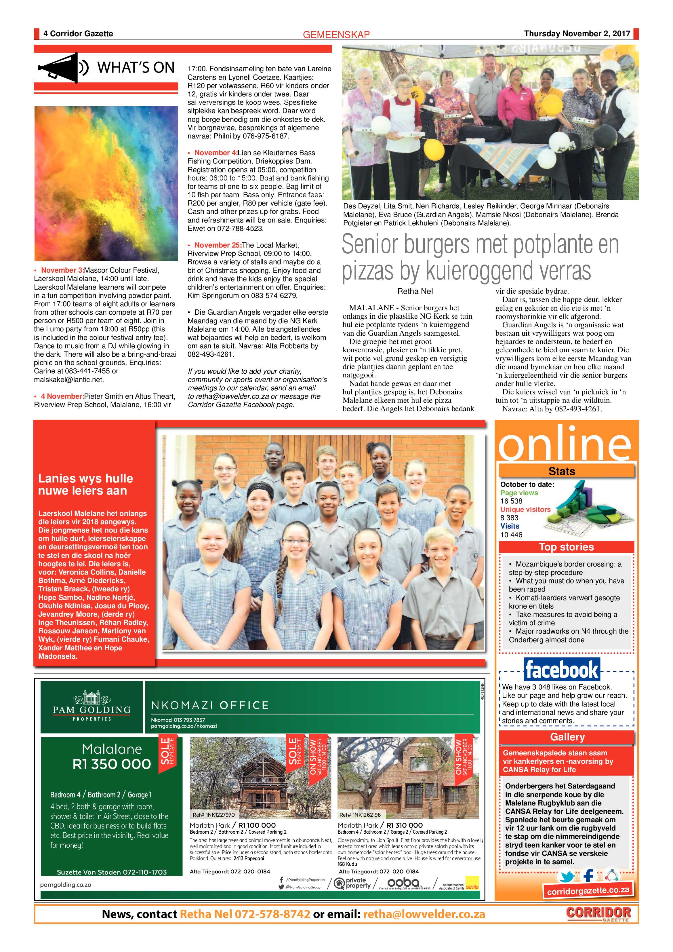 Corridor Gazette 2 November 2017 page 4