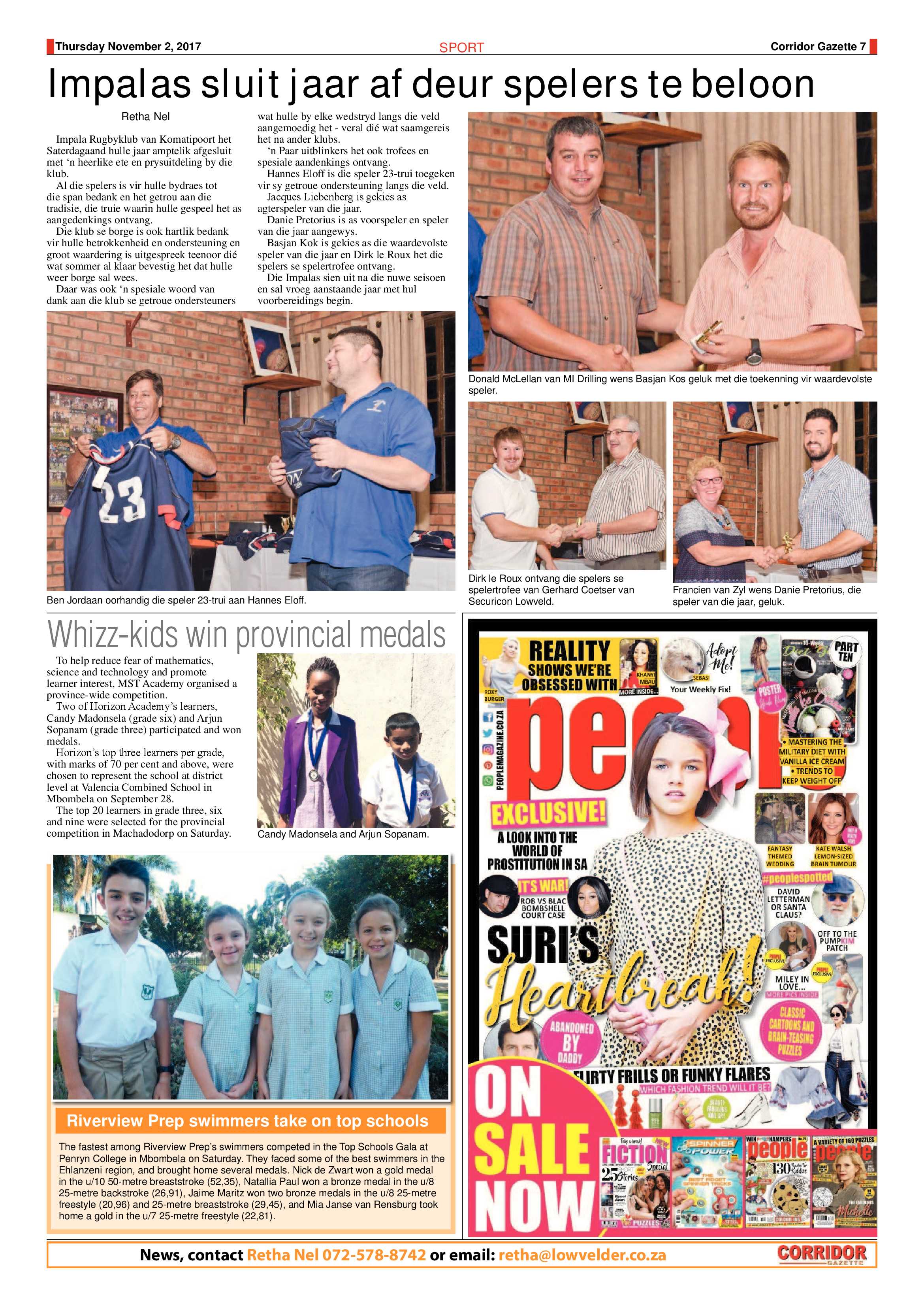 Corridor Gazette 2 November 2017 page 7