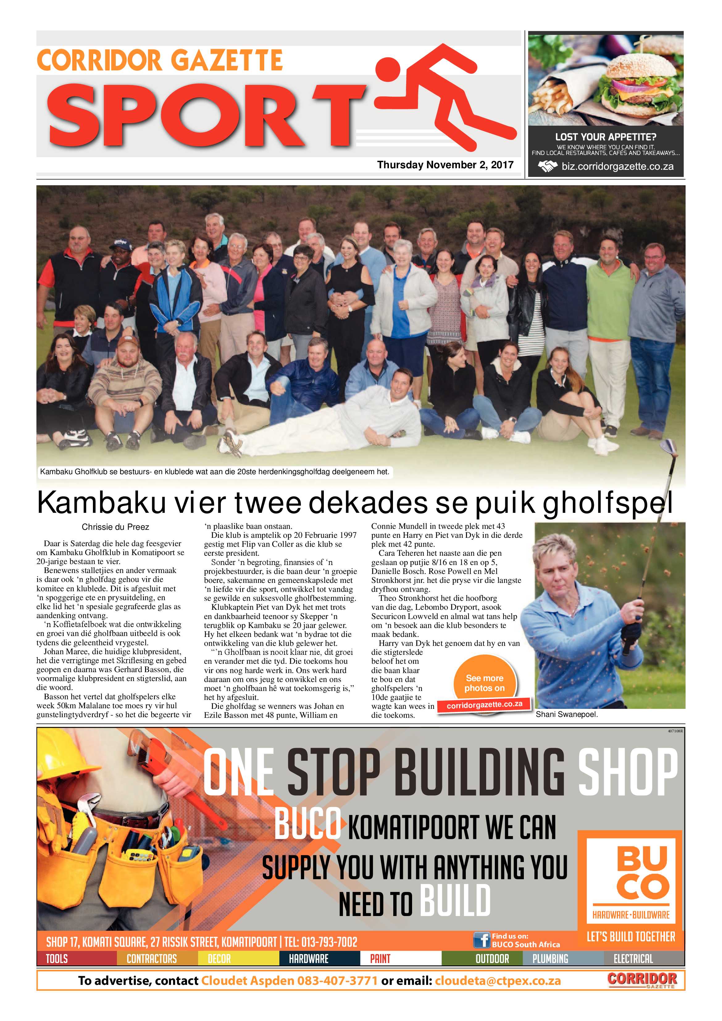 Corridor Gazette 2 November 2017 page 8