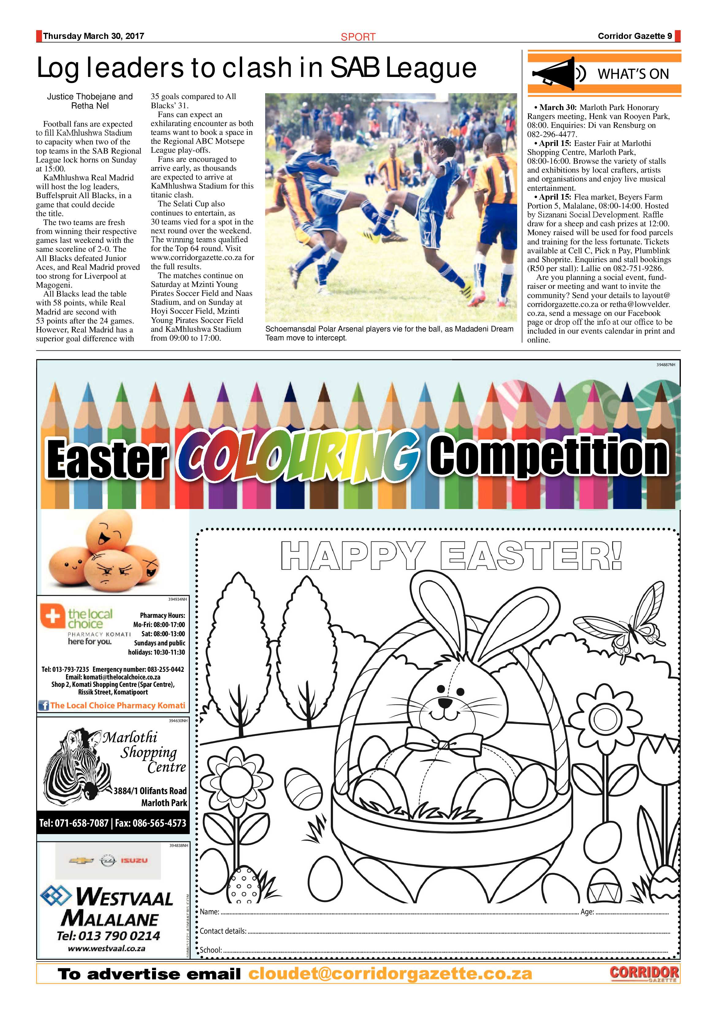 Corridor Gazette 30 March 2017 page 10