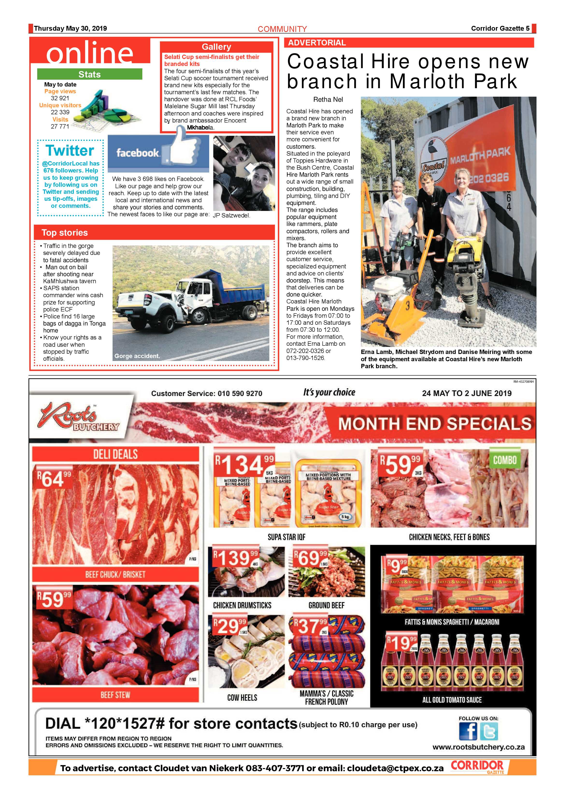 Corridor Gazette 30 May 2019 page 5