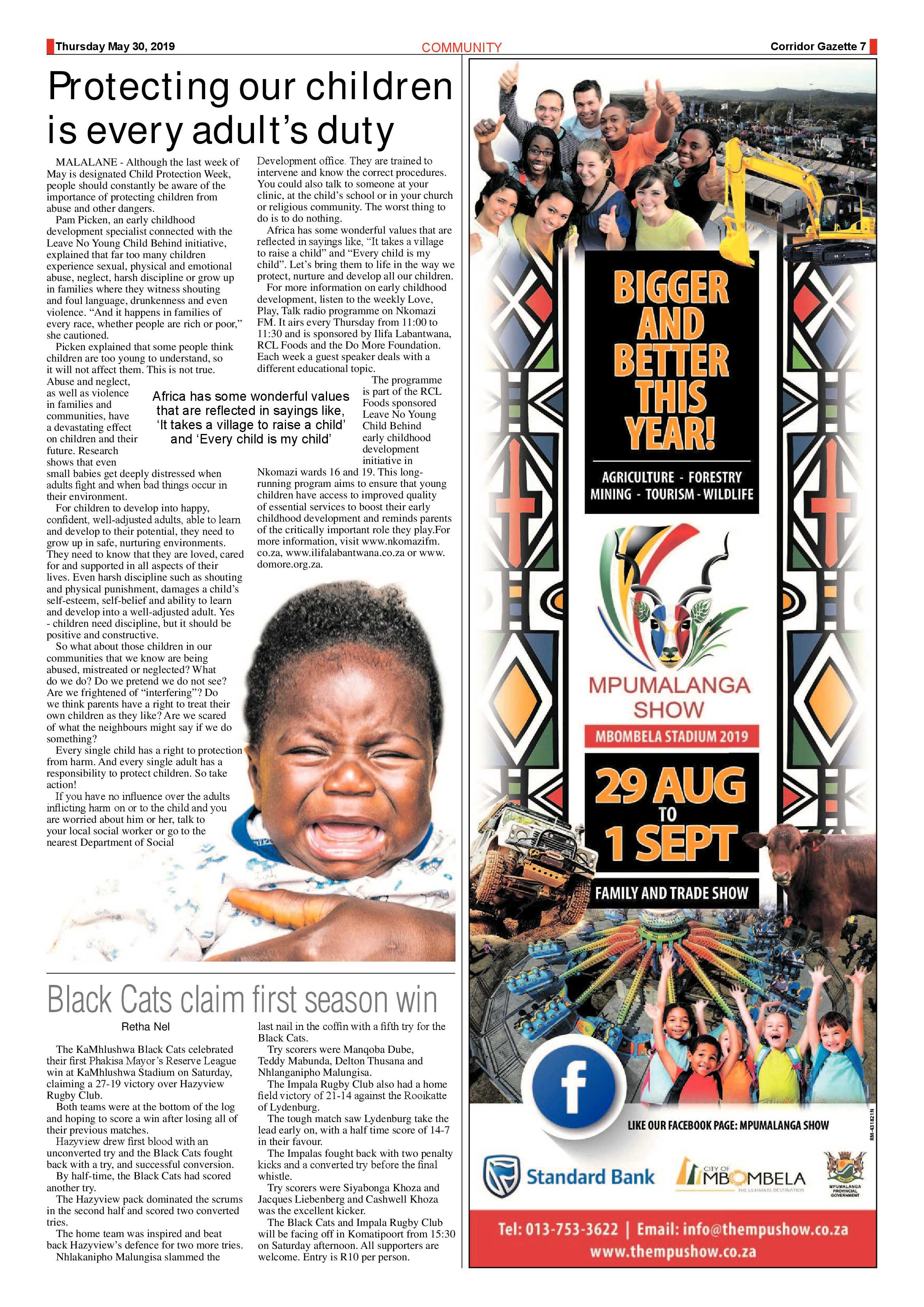 Corridor Gazette 30 May 2019 page 7