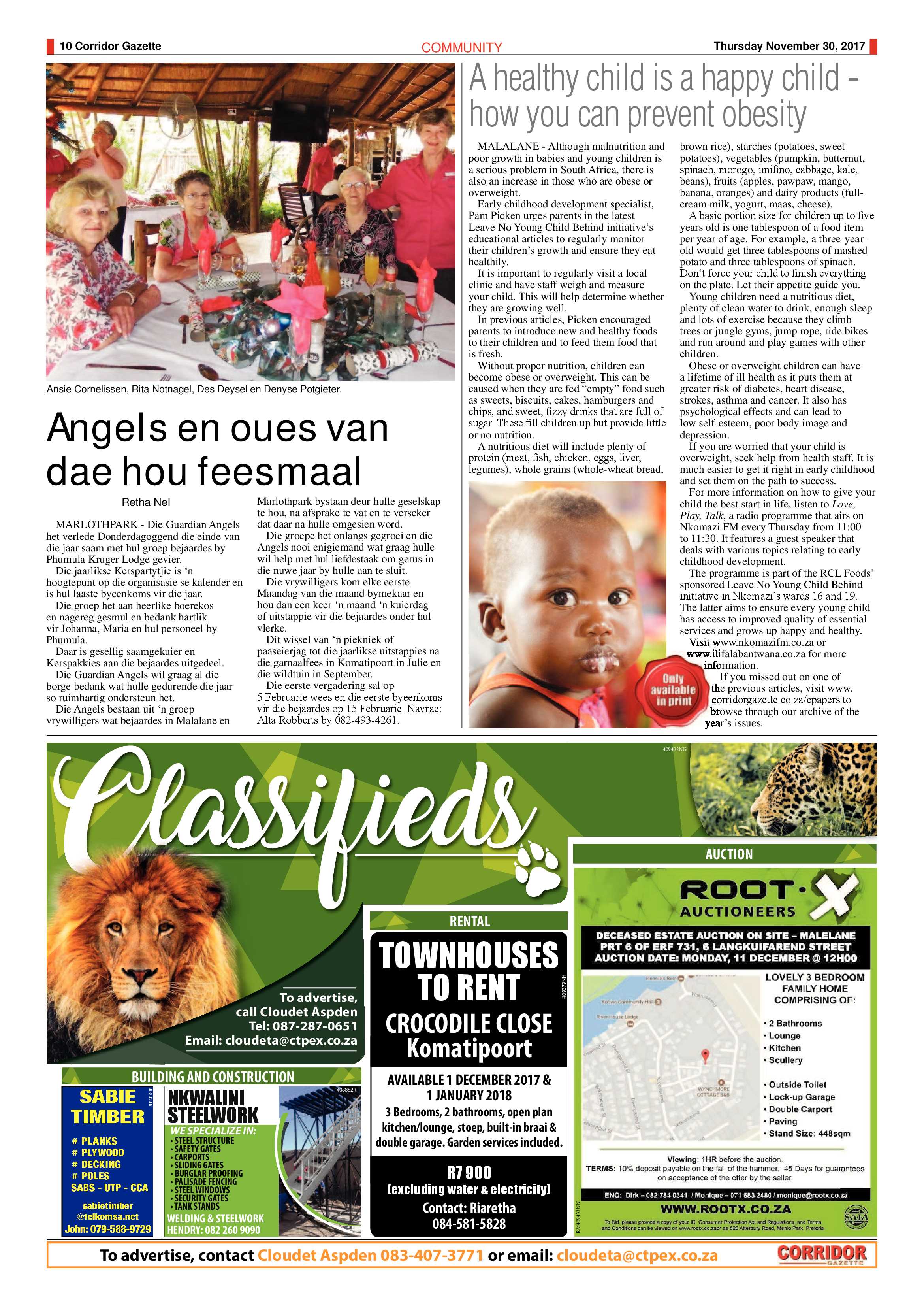 Corridor Gazette 30 November 2017 page 10