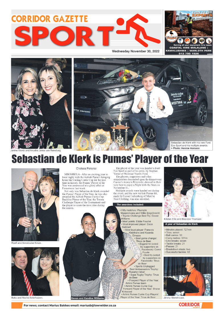 Corridor Gazette 30 November 2022 page 8