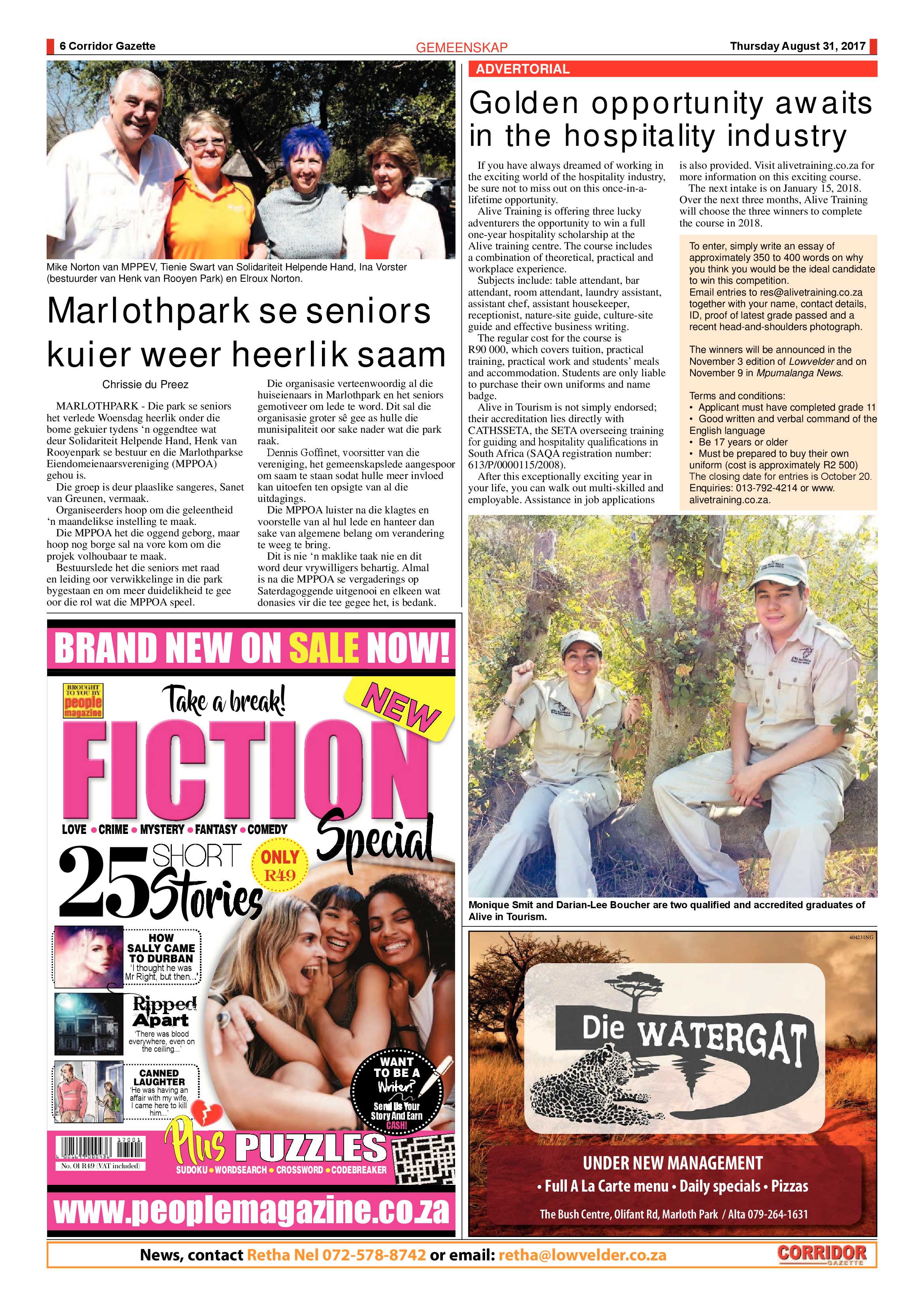 Corridor Gazette 31 August 2017 page 6