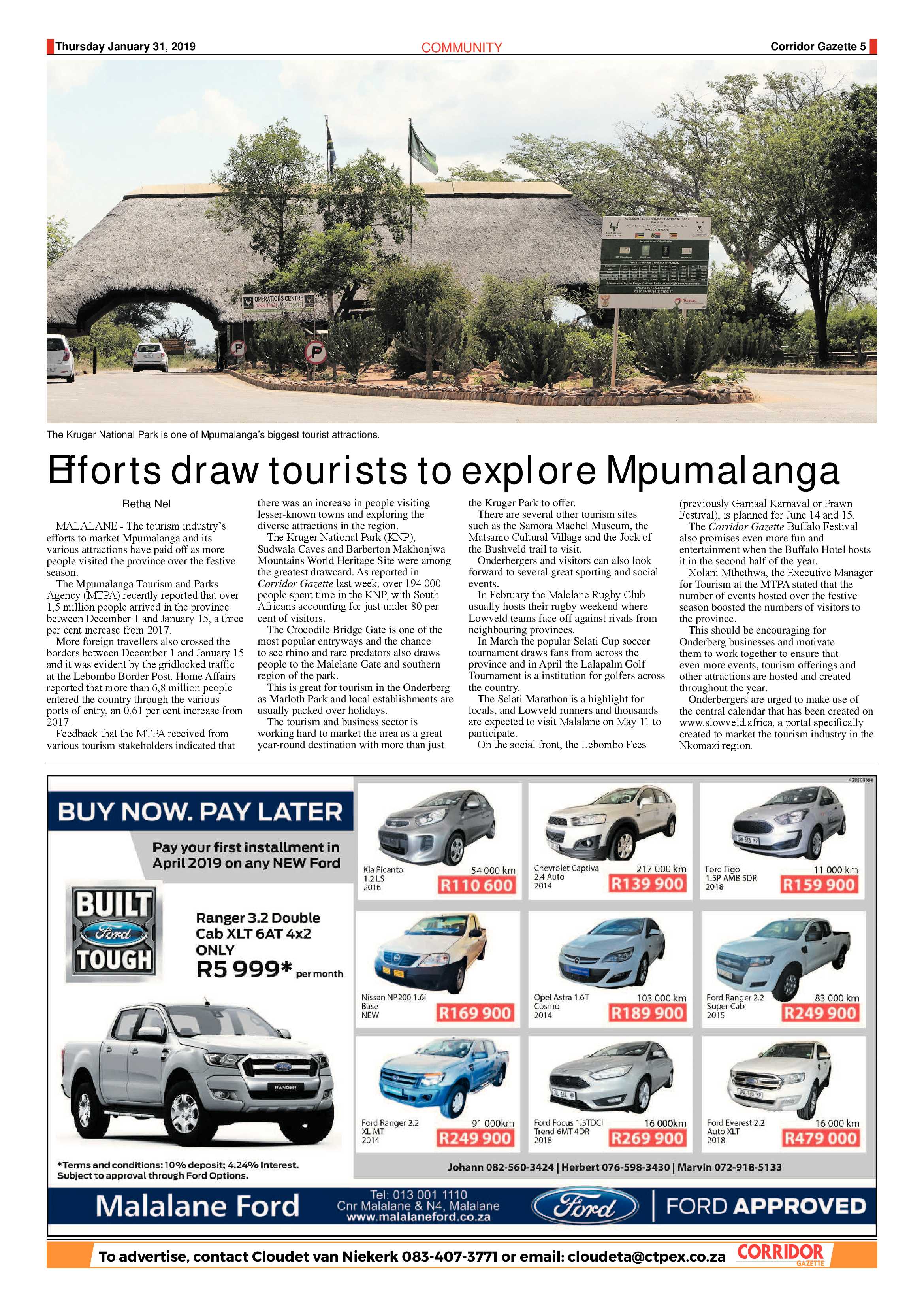 Corridor Gazette 31 January 2019 page 5