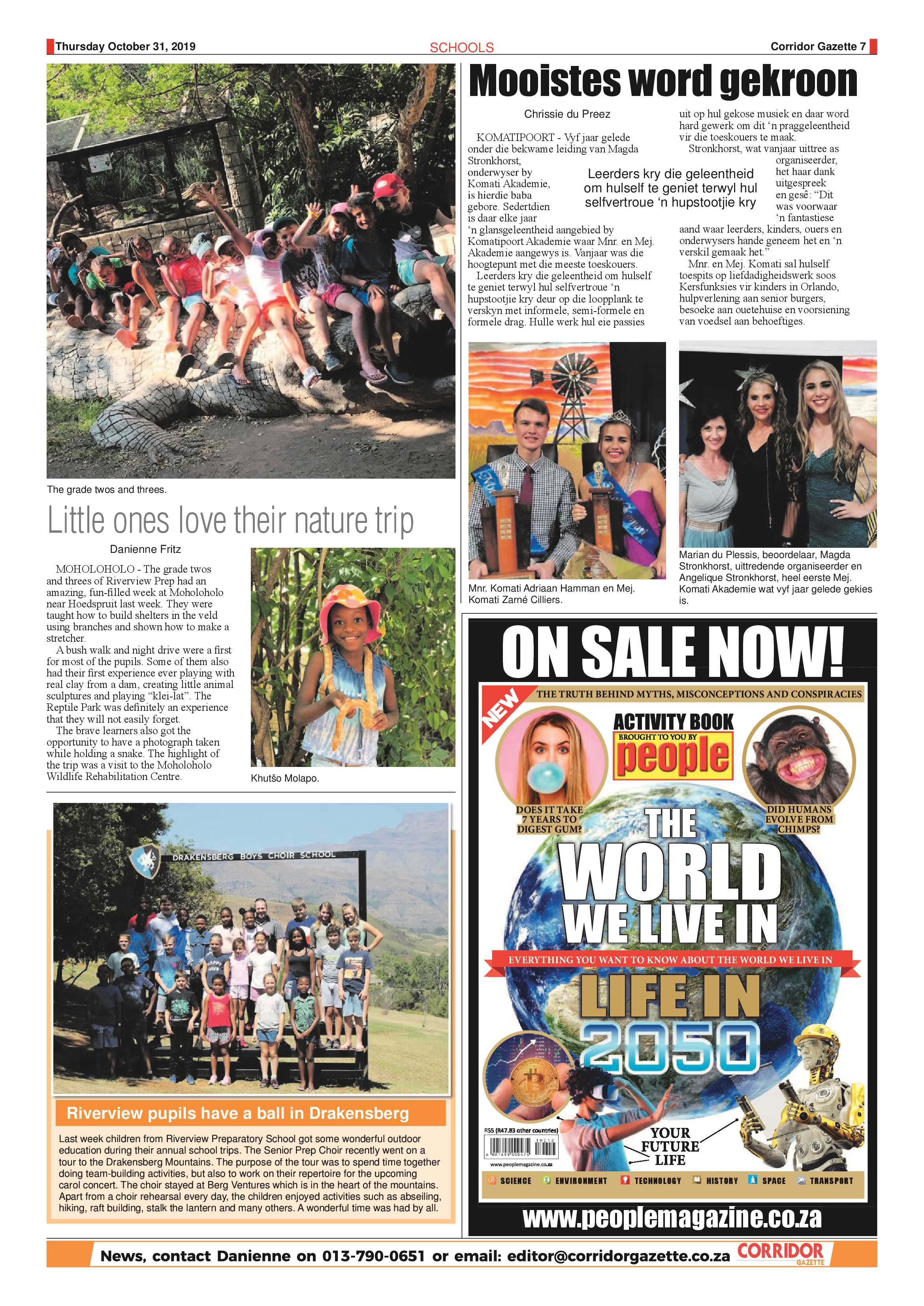 Corridor Gazette 31 October 2019 page 7