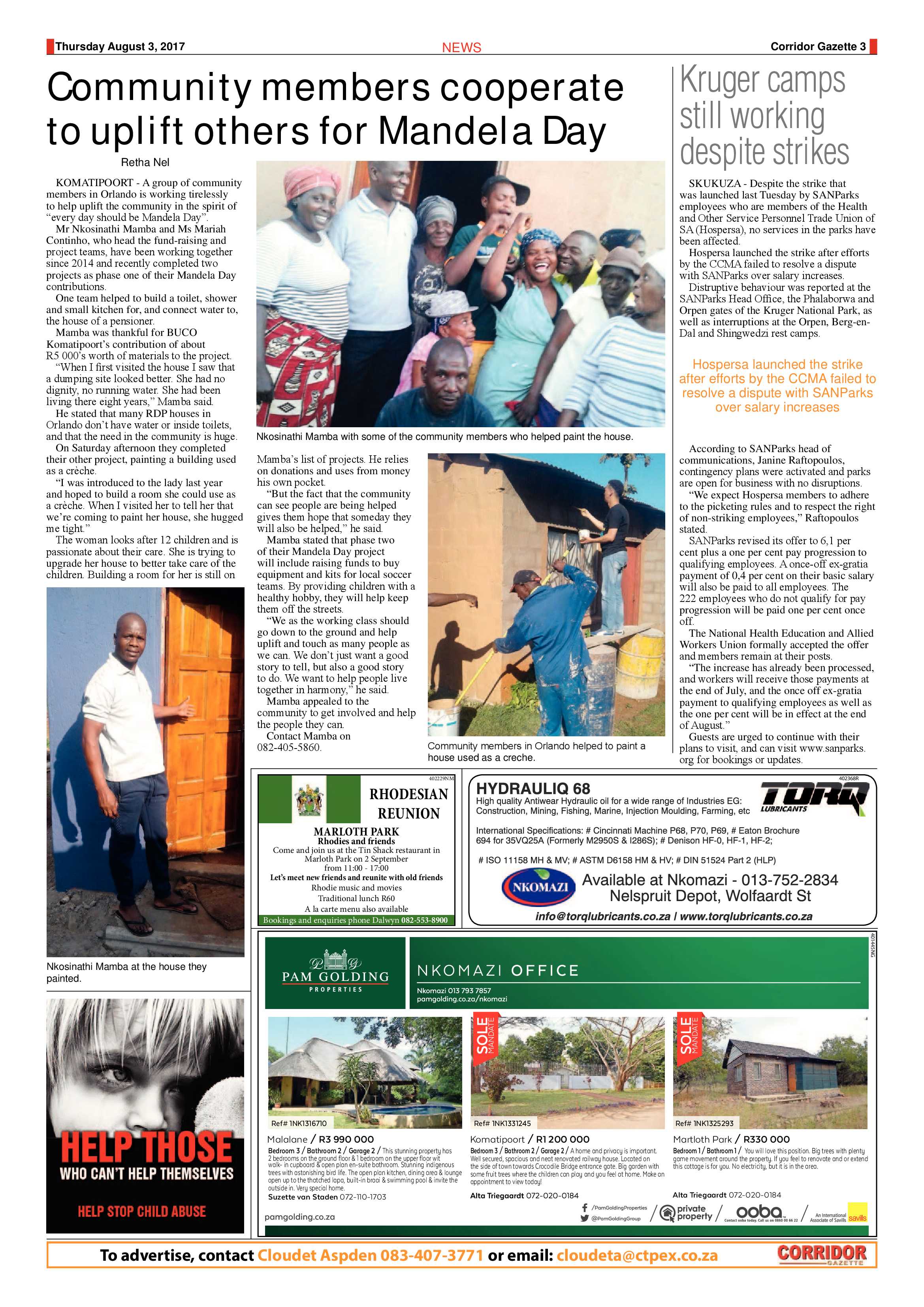 Corridor Gazette 3 August 2017 page 3