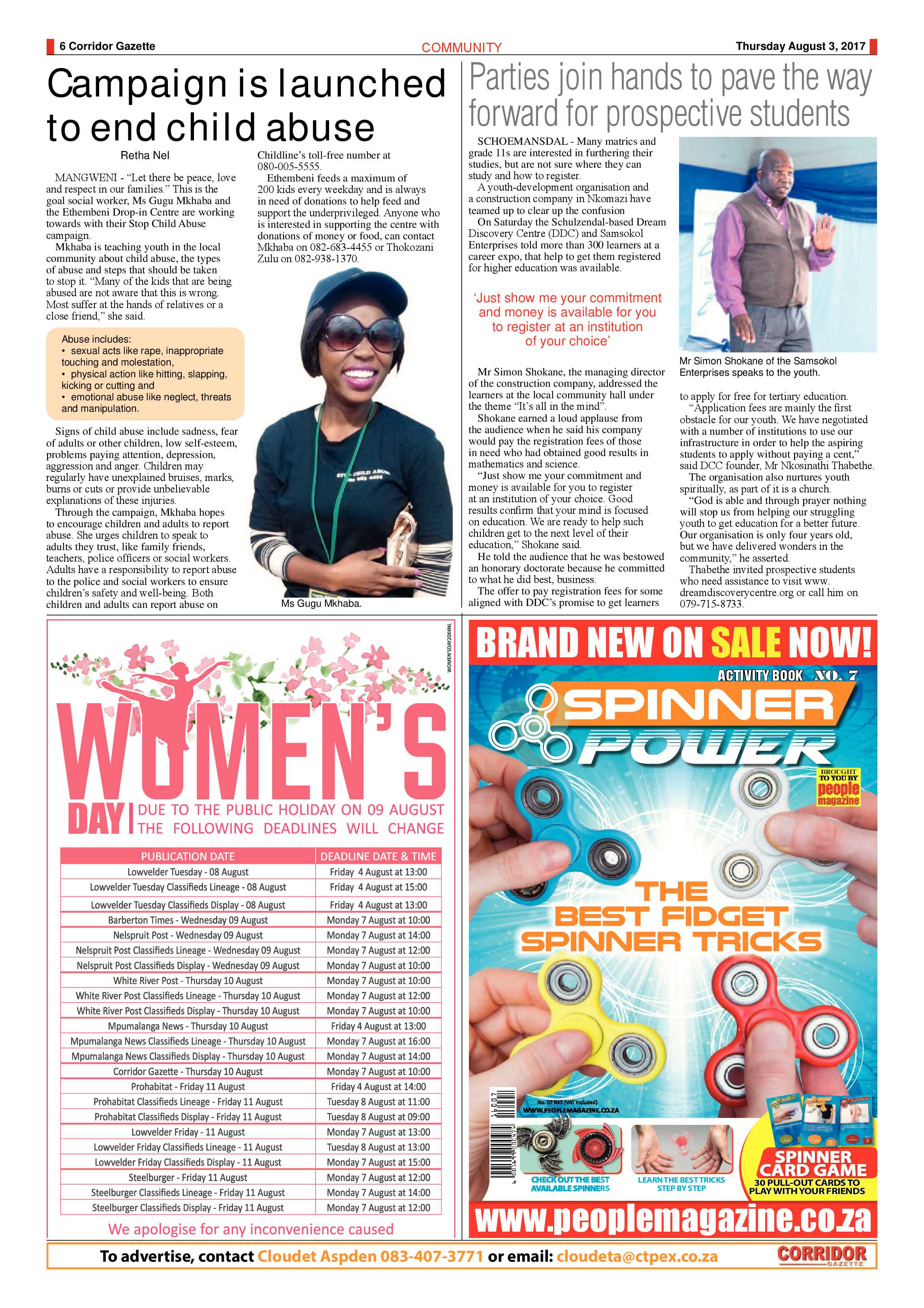 Corridor Gazette 3 August 2017 page 6