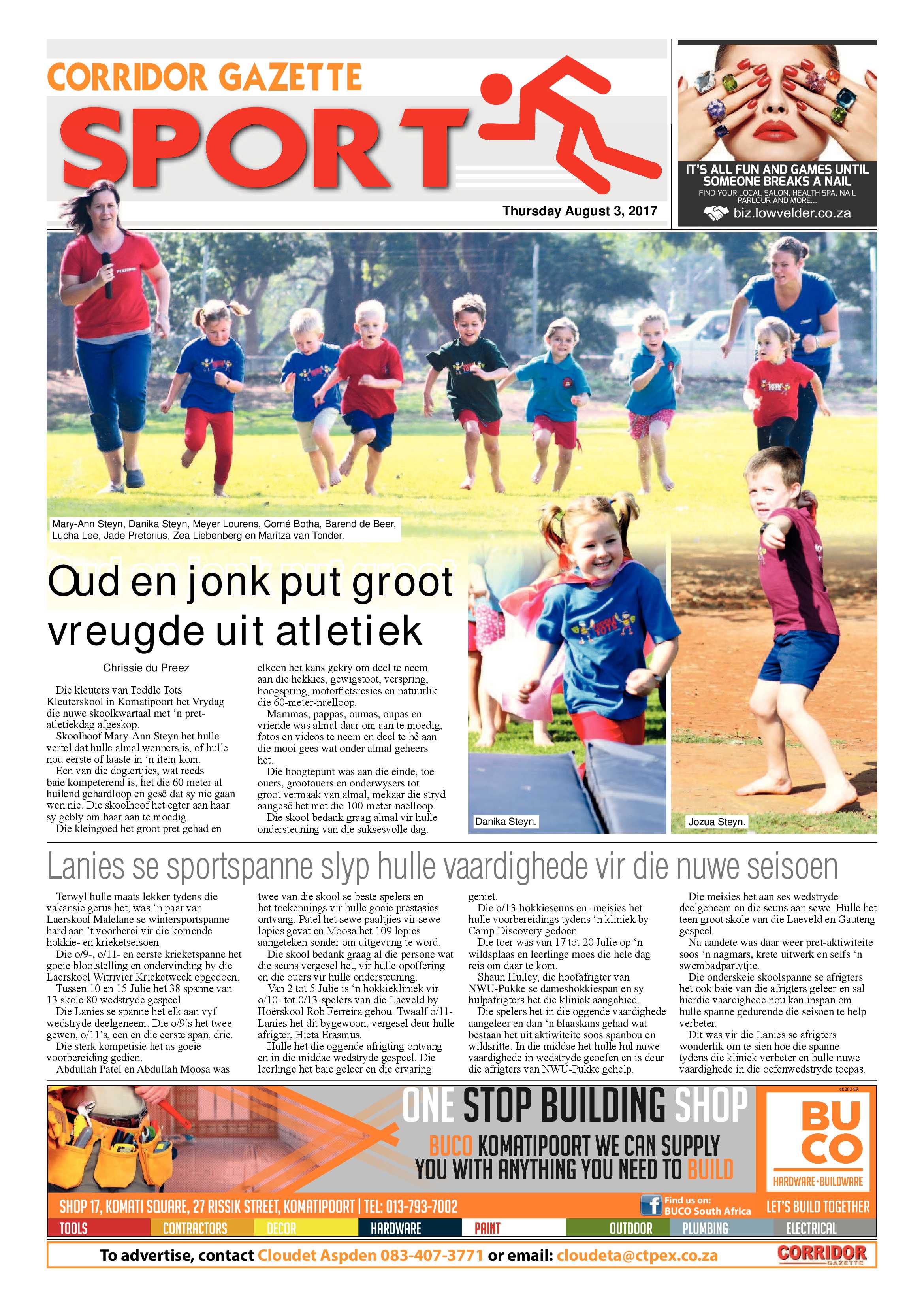 Corridor Gazette 3 August 2017 page 8